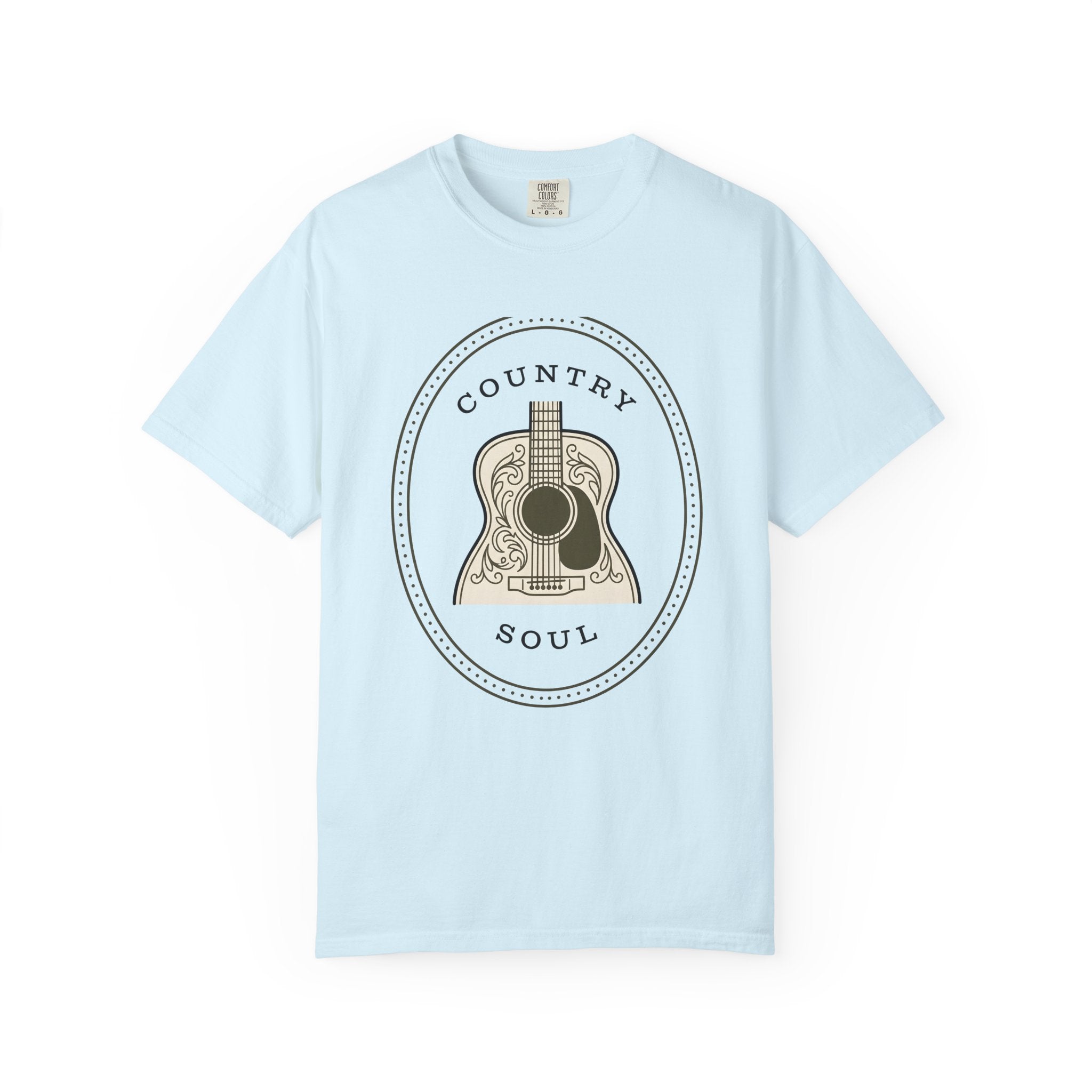 Acoustic Guitar Shirt Cowgirl Sound Gift Women Hippie Tee Guitar T-Shirt Cowboy Fan Bohemian Tshirt Audio Graphic Classic Floral Print