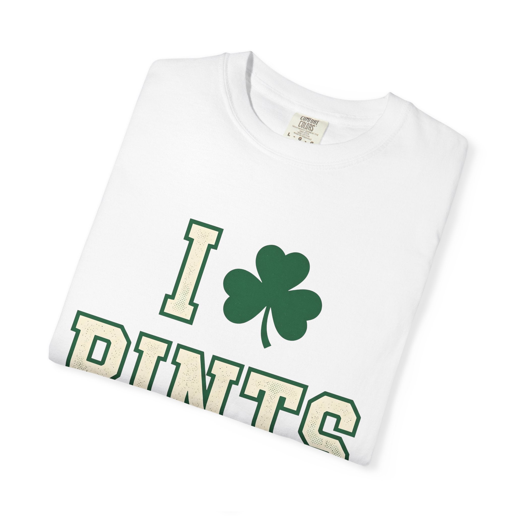 Shamrock Illustration Shirt St Patrick's Day Spirits Gift Women Antique Tee Clover T-Shirt Alcohol Fan Vintage Tshirt Liquor Graphic