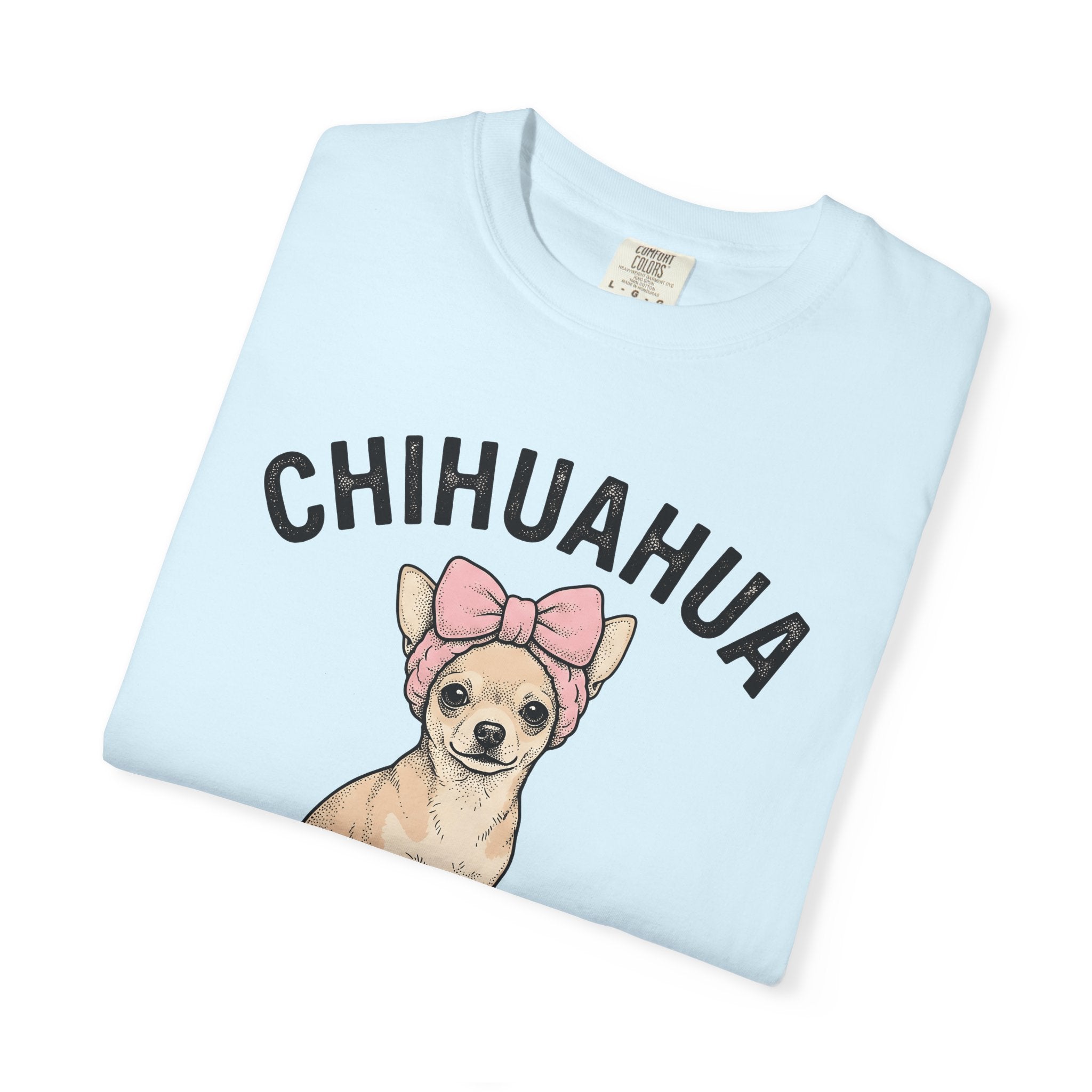 Tiny Chihuahua Shirt Dog Cafe Gift Women Line Art Tee Puppy T-Shirt Dog Fan Minimalist Tshirt Coffee Graphic Classic Coffee Mug Tshirt