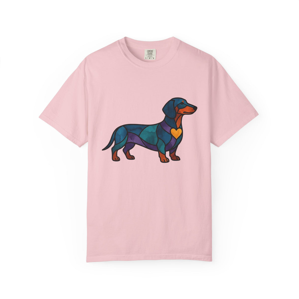 Wiener Dog Shirt Dog Creatures Unisex Gift Fused Glass Tee Dachshund T-Shirt Dog