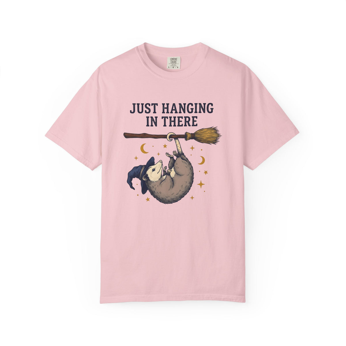 Possum Mage Shirt Halloween Fauna Gift Women Cartoon Tee Opossum T-Shirt Horror Fan Cartoonish Tshirt Wildlife Graphic Sketch Magic