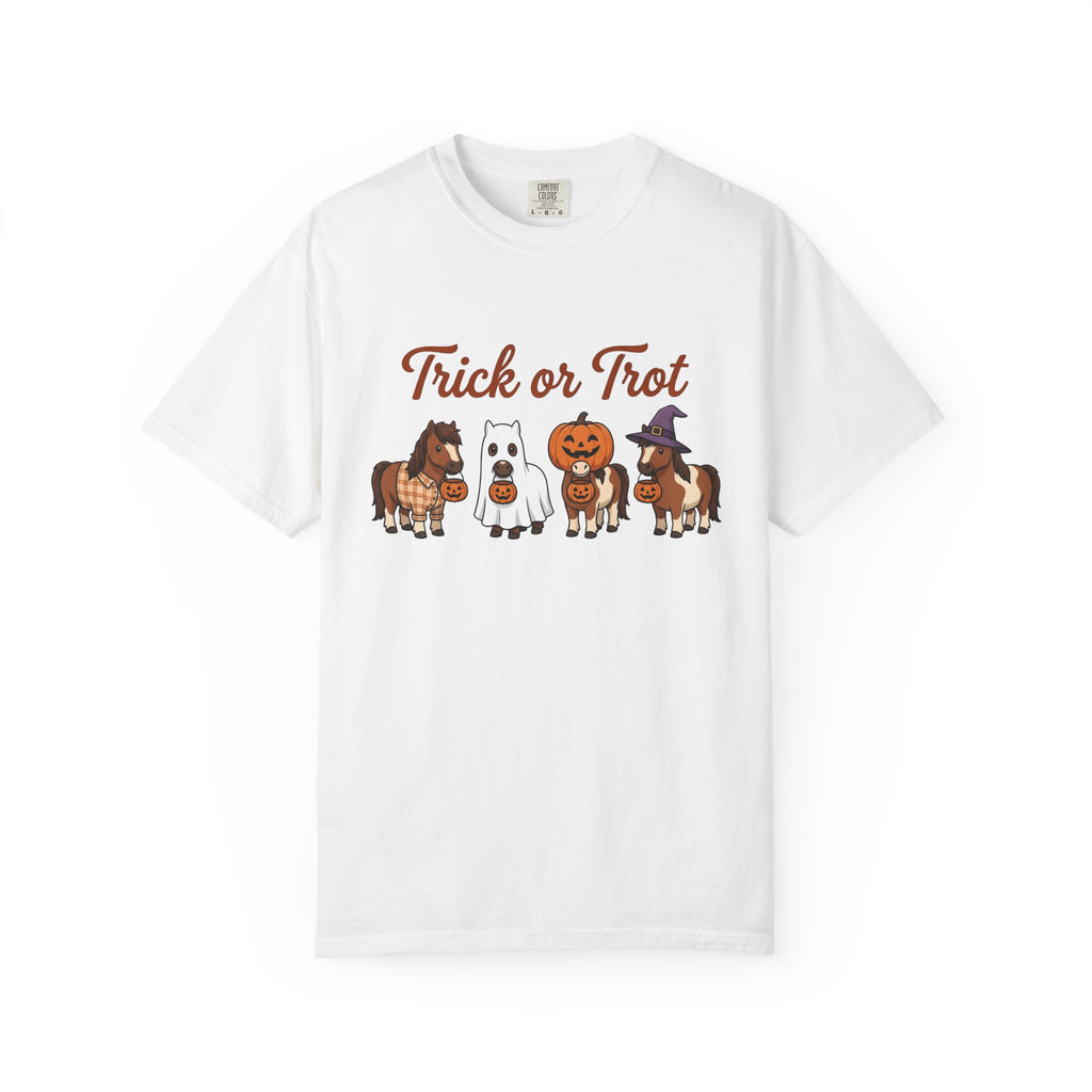 Horse Gear Shirt Halloween Critters Gift Women Lovable Tee Equestrian T-Shirt Halloween Fan Cute Tshirt Creature Graphic Graphic Pumpkin