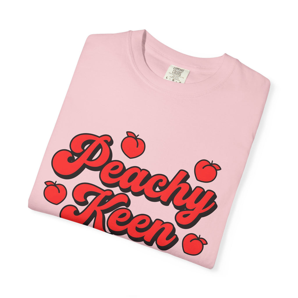 Peach Graphic Shirt St. Valentine's Day Humor Gift Women Bold Tee Peach T-Shirt Valentine Fan Vibrant Tshirt Funny Graphic Retro Fruit