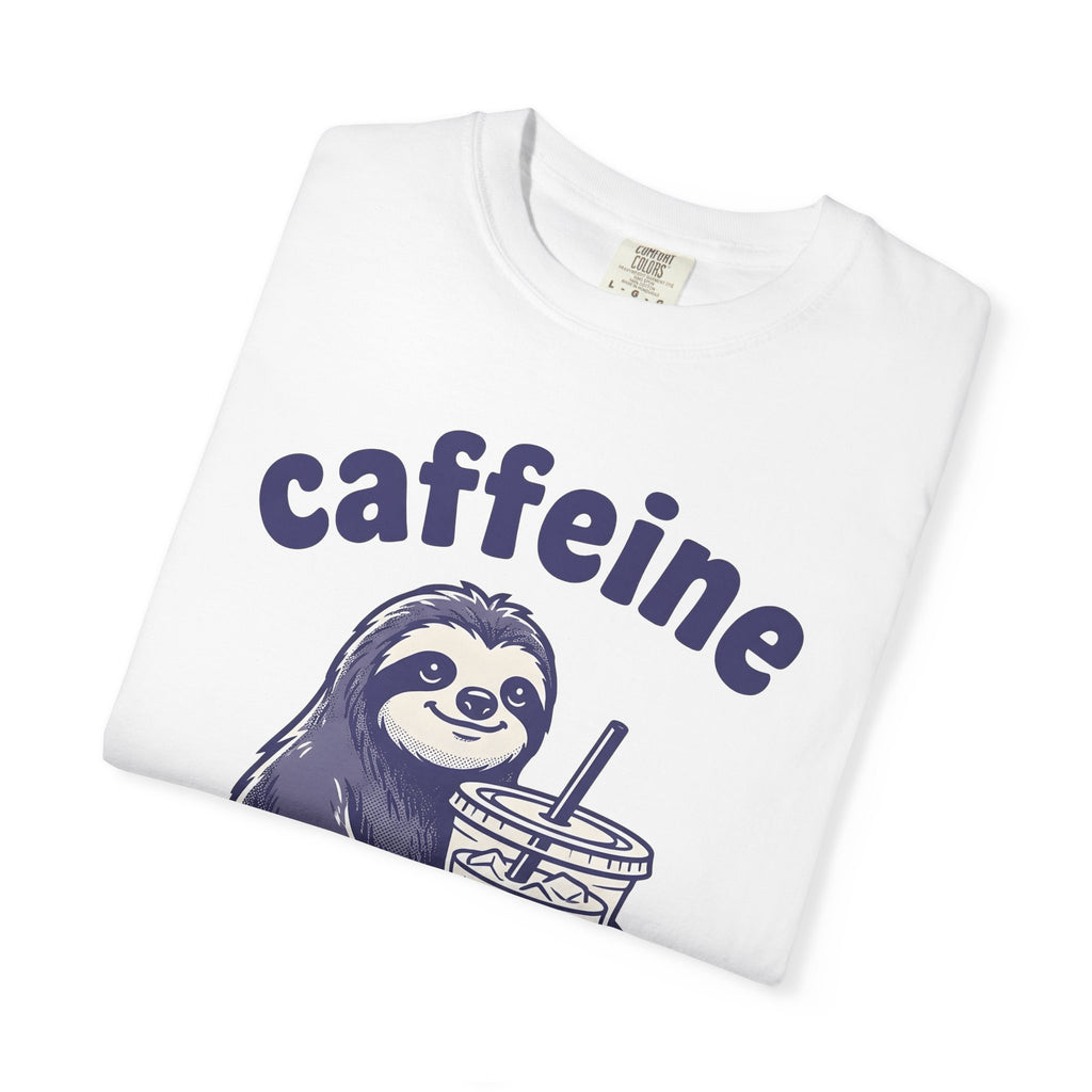 Sloth Espresso Cup Shirt Coffee Creatures Gift Women Comic Tee Coffee Mug T-Shirt Coffee Fan Espresso Cup Graphic Creature Illustration