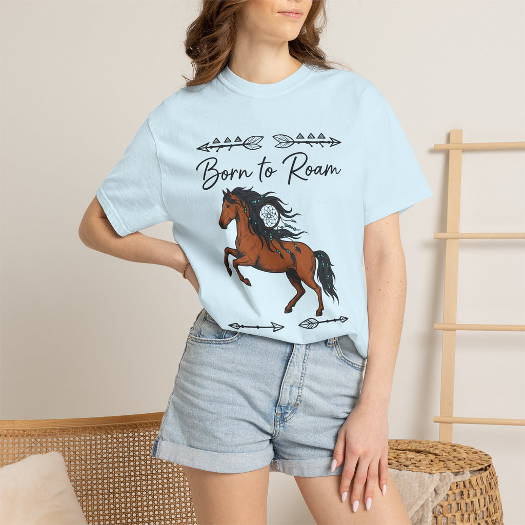 Horse Graphic Shirt Cowgirl Western Gift Women Boho Tee Equine T-Shirt Rodeo Fan Hippie Tshirt Cowboy Graphic Vintage Arrow Tshirt