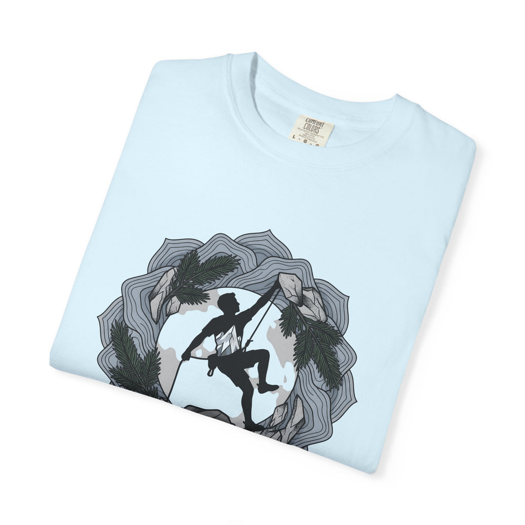Climbing Sport Shirt Sports & Activities Travel Gift Women Cartoon Tee Rock Climbing T-Shirt Athlete Fan Cartoon Tshirt Adventure Graphic