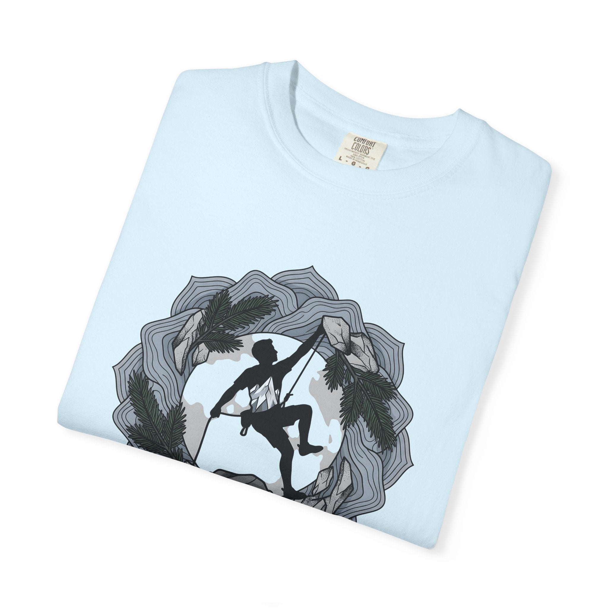 Climbing Sport Shirt Sports & Activities Travel Gift Women Cartoon Tee Rock Climbing T-Shirt Athlete Fan Cartoon Tshirt Adventure Graphic