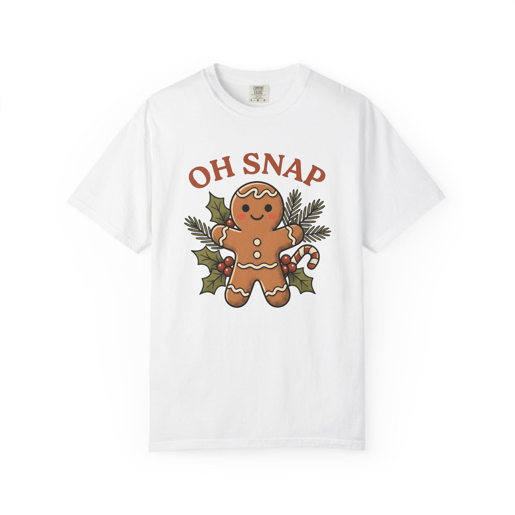 Gingerbread Treat Shirt Holiday Seasonal Gift Women Playful Tee Cookie T-Shirt Christmas Fan Cookie Art Tshirt Winter Graphic Classic Wreath