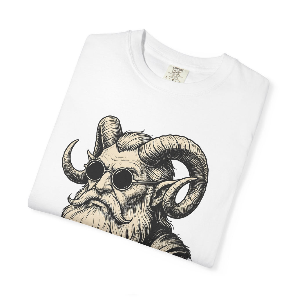 Krampus Head Shirt Christmas Gothic Gift Women Tattoo Tee Krampus T-Shirt Xmas Fan Traditional Tshirt Dark Graphic Vintage Sunglasses Tshirt