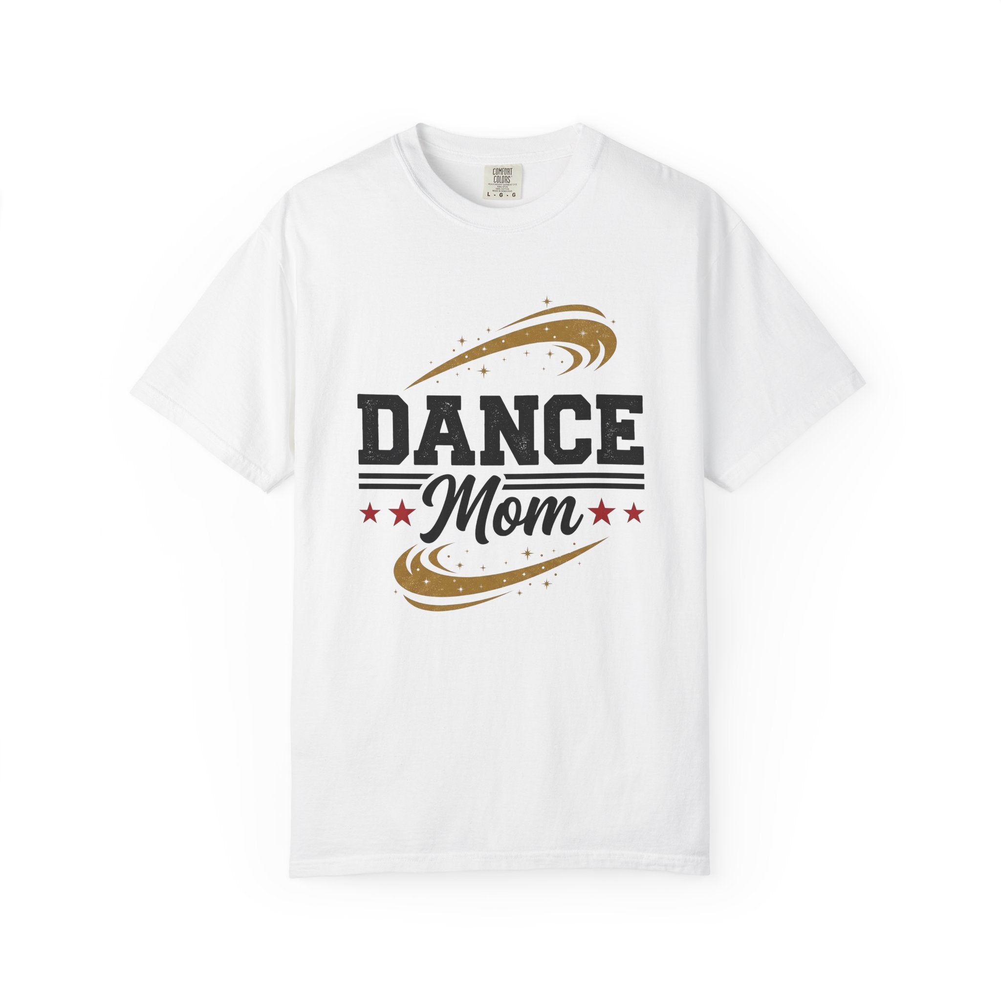 Swirl Star Shirt Moms Recital Gift Women Striking Tee Starburst T-Shirt Mother Fan Bold Tshirt Performance Graphic Old School Ruby Stars