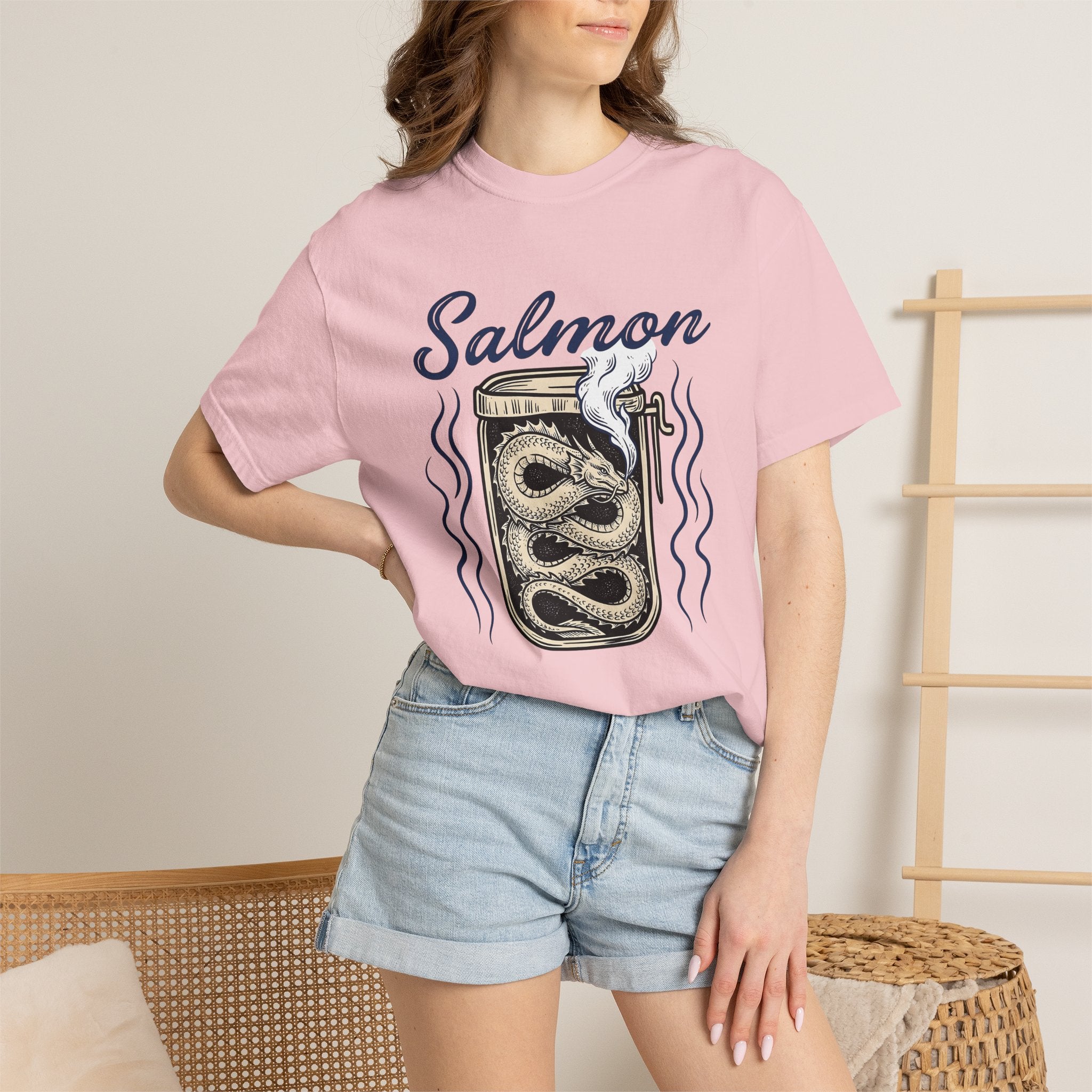 Dragon Jar Shirt Animals Fantasy Gift Women Vintage Tee Vase T-Shirt Creature Fan Pottery Tshirt Mythical Graphic Retro Smoke Tshirt