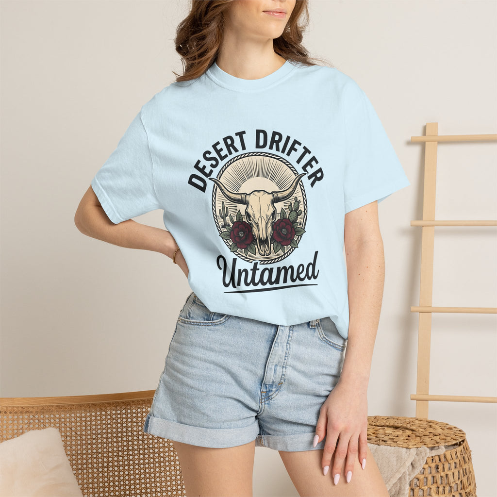 Bull Skull Shirt Cowgirl Western Gift Women Vintage Tee Skull T-Shirt Rodeo Fan Cowboy Tshirt Western Graphic Hand Drawn Cactus Tshirt