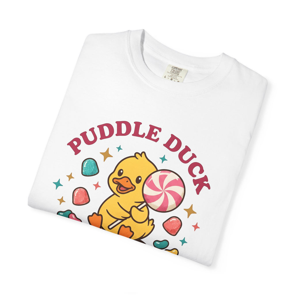 Duck Candy Shirt Easter Animal Gift Women Kawaii Tee Candy T-Shirt Easter Fan Cute Tshirt Creature Graphic Cartoon Jellybeans Tshirt