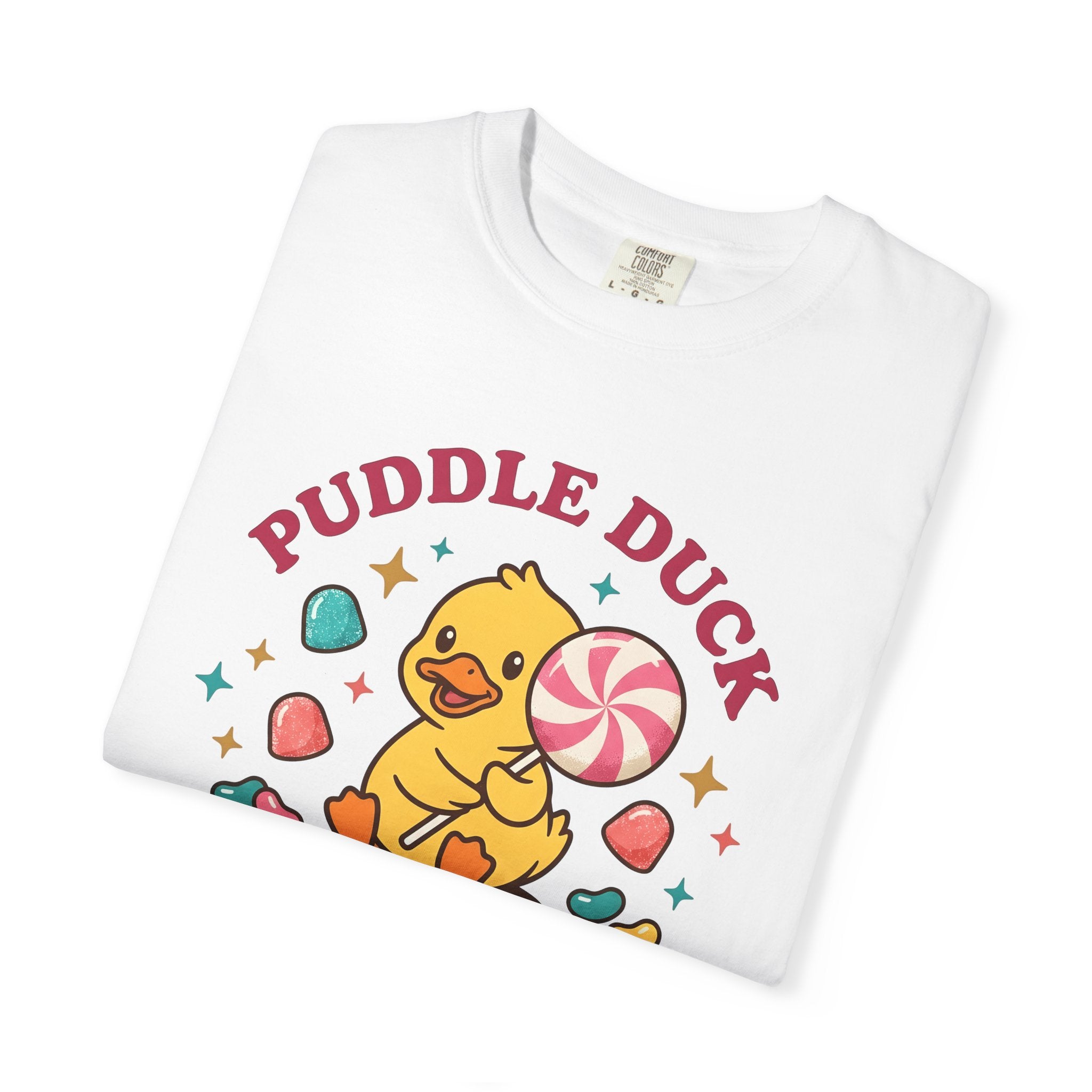 Duck Candy Shirt Easter Animal Gift Women Kawaii Tee Candy T-Shirt Easter Fan Cute Tshirt Creature Graphic Cartoon Jellybeans Tshirt