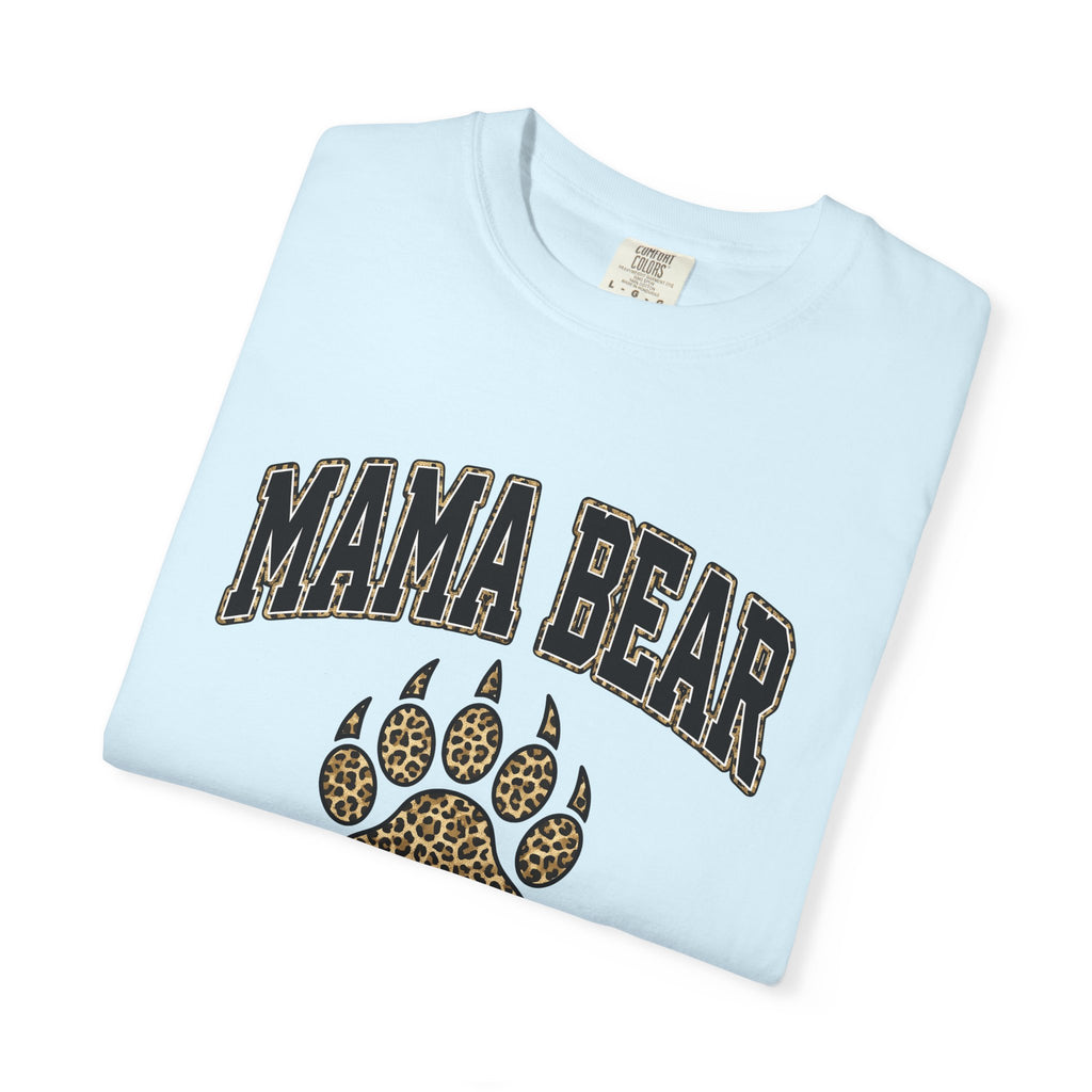 Bear Track Shirt Moms Fauna Gift Women Safari Print Tee Footprint T-Shirt Mother Fan Wildlife Graphic Tshirt Hand Drawn Cat Print Tshirt
