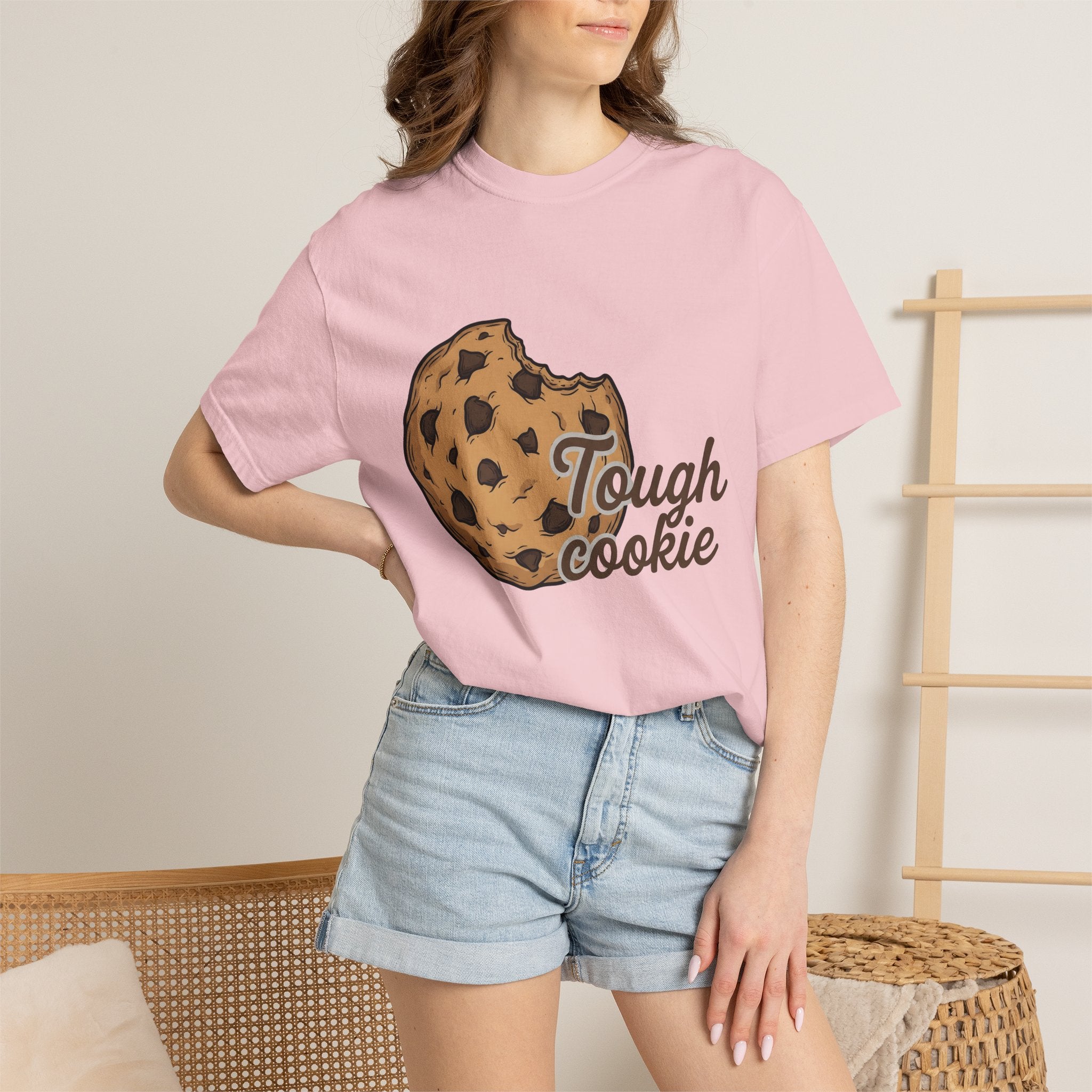 Chocolate Chip Cookie Shirt Desserts Satire Gift Women Anime Tee Cookie T-Shirt Pastry Fan Manga Tshirt Parody Graphic Doodle Nibble Tshirt