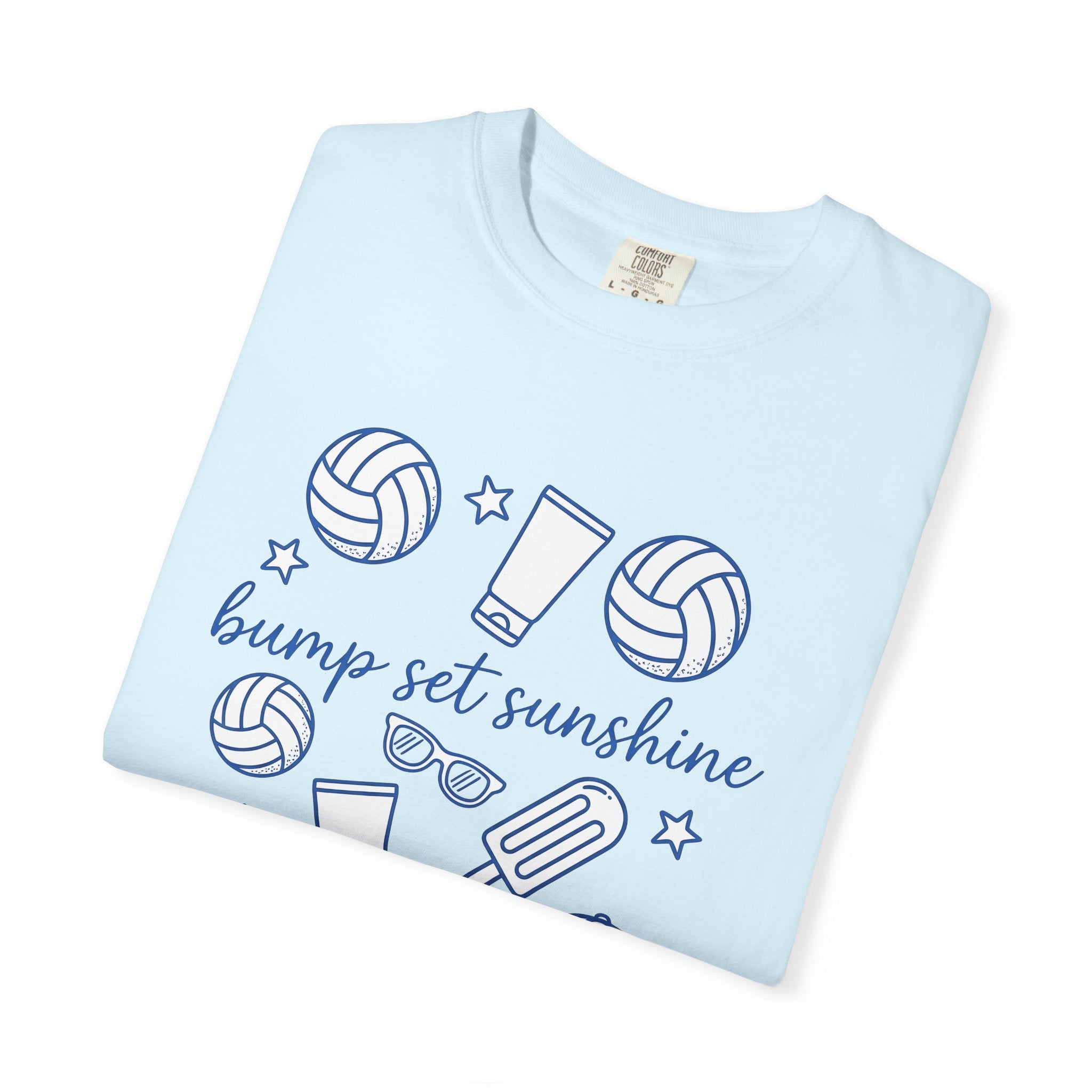 Volleyball Shirt Sports Vacation Gift Women Outline Tee Volleyball T-Shirt Athlete Fan Minimalist Tshirt Travel Graphic Simple Shades Tshirt