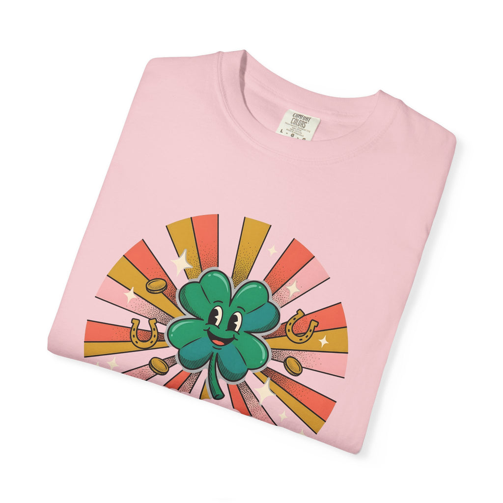 Shamrock Shirt Holiday Patricks Day Gift Women Comic Tee Clover T-Shirt Celebration Fan Cartoon Tshirt St Patricks Graphic Vintage Lucky