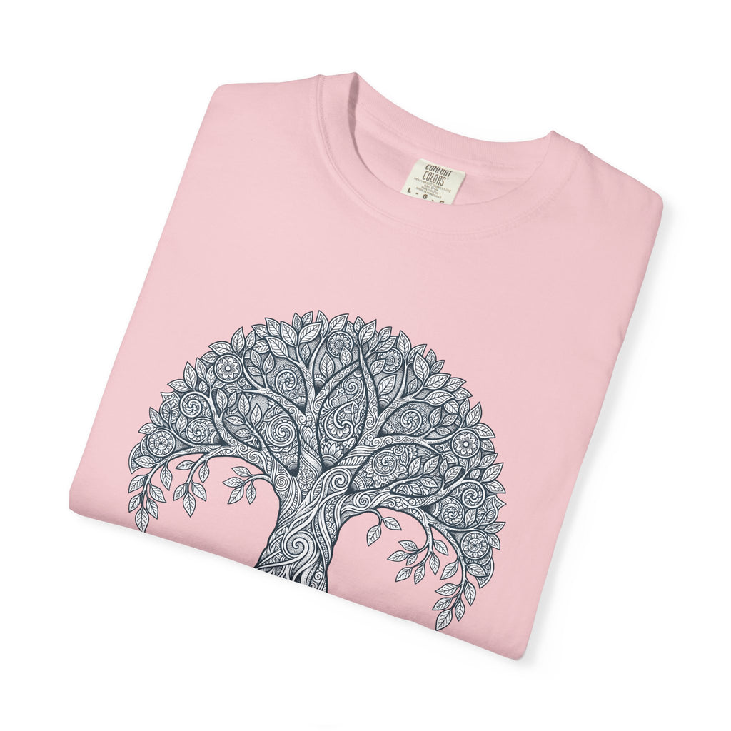 Irish Tree Shirt St Patrick's Day Wicca Gift Women Geometric Tee Celtic Tree T-Shirt Shamrock Fan Celtic Art Tshirt Pagan Graphic Tribal
