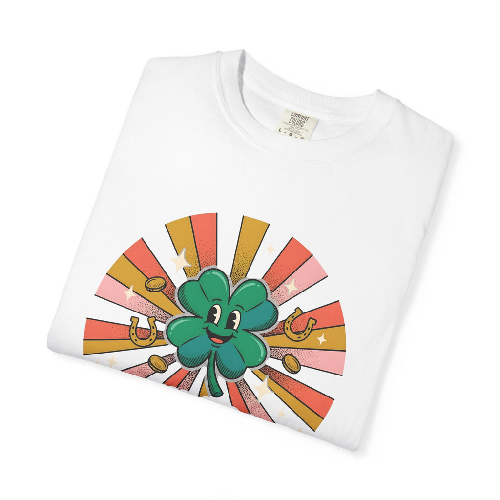 Shamrock Shirt Holiday Patricks Day Gift Women Comic Tee Clover T-Shirt Celebration Fan Cartoon Tshirt St Patricks Graphic Vintage Lucky