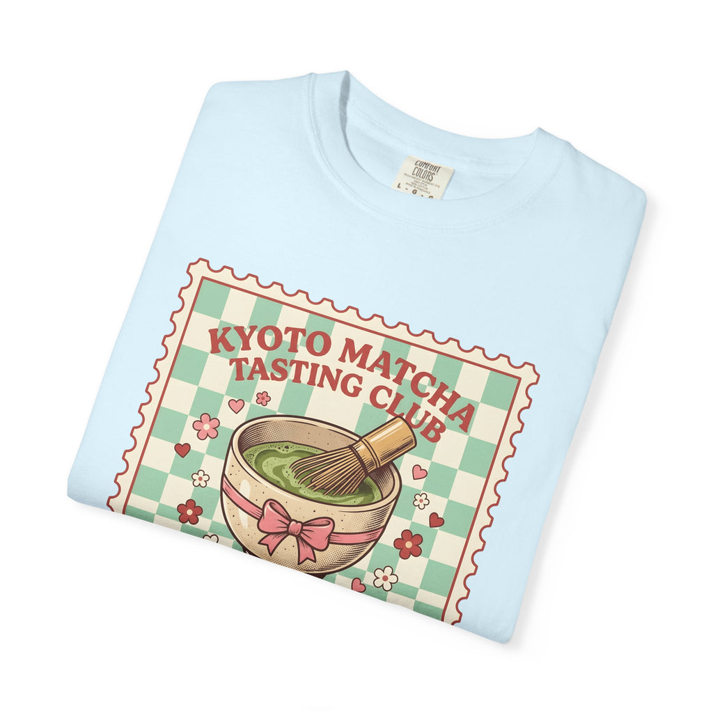 Matcha Bowl Shirt Drinks Tea Gift Women Kawaii Tee Tea Bowl T-Shirt Beverage Fan Tea Cup Tshirt Tea Design Vintage Cherry Blossom Tshirt