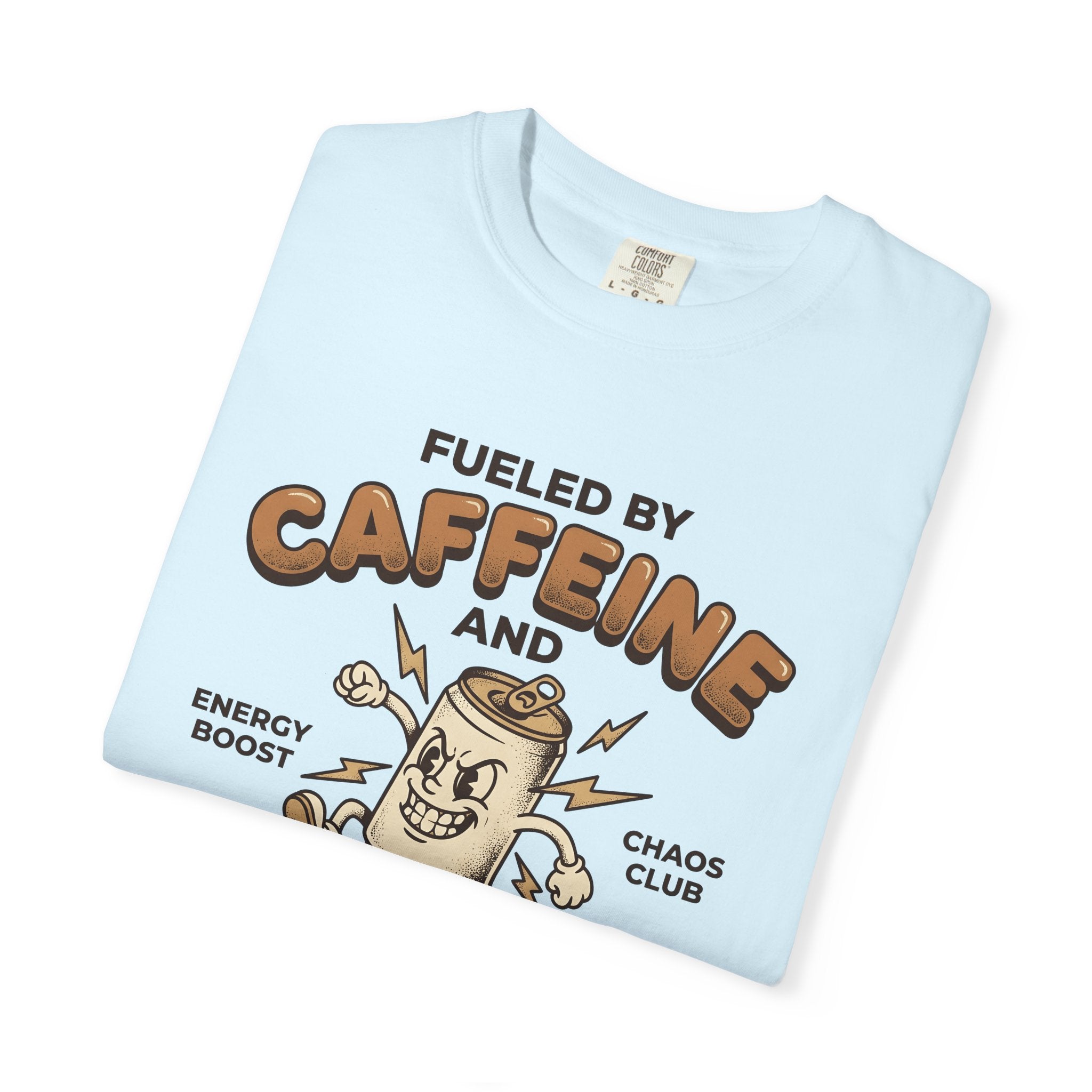 Energy Drink Bottle Shirt Coffee Jokes Gift Women Comic Tee Energy Can T-Shirt Coffee Fan Caffeine Tshirt Humor Graphic Vintage Electric