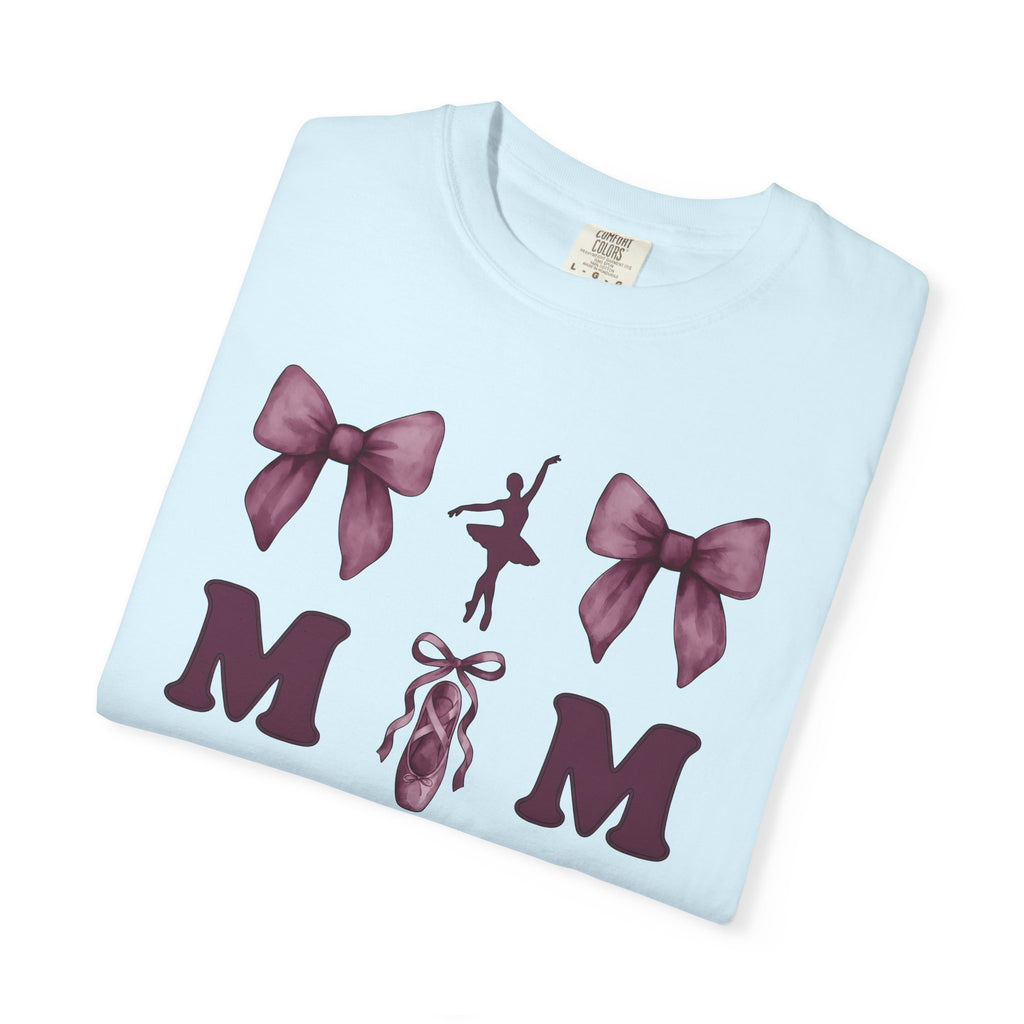 Ballet Dancer Shirt Moms Performance Gift Women Painted Tee Dancer T-Shirt Mom Enthusiast Illustrated Design Show Graphic Tie Tshirt