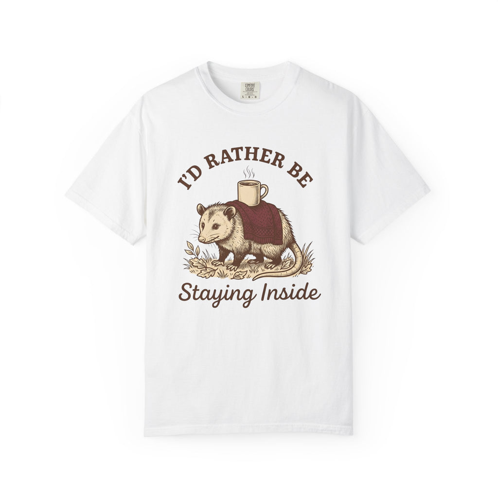 Opossum Mug Shirt Cozy Wildlife Gift Women Retro Tee Possum T-Shirt Snug Fan Vintage Tshirt Animal Graphic Sketch Throw Tshirt