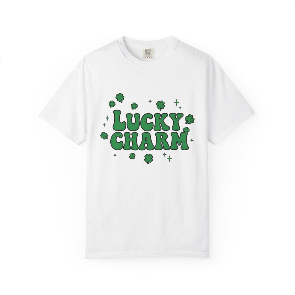Clover Graphic Shirt St. Patrick's Day Festival Gift Women Heavy Tee Shamrock T-Shirt Irish Fan Celtic Tshirt Celebration Graphic Classic