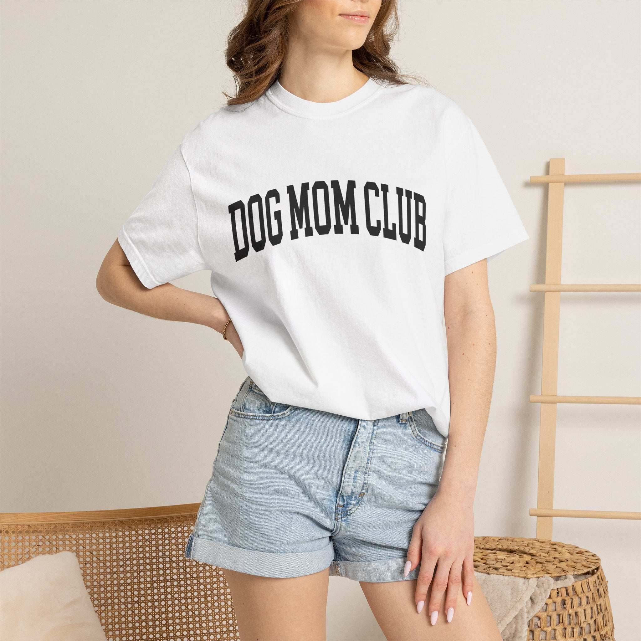 University Text Shirt Dog Guardian Gift Women Thick Tee College T-Shirt Dog Fan Bold Tshirt Protector Graphic Old School Semicircle Layout