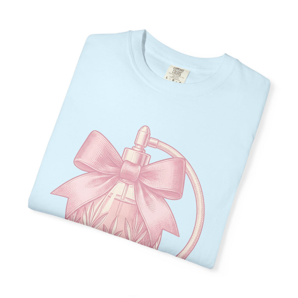 Scent Bottle Shirt St. Valentine's Day Package Gift Women Antique Tee Perfume Bottle T-Shirt Valentine Fan Vintage Tshirt Parcel Graphic