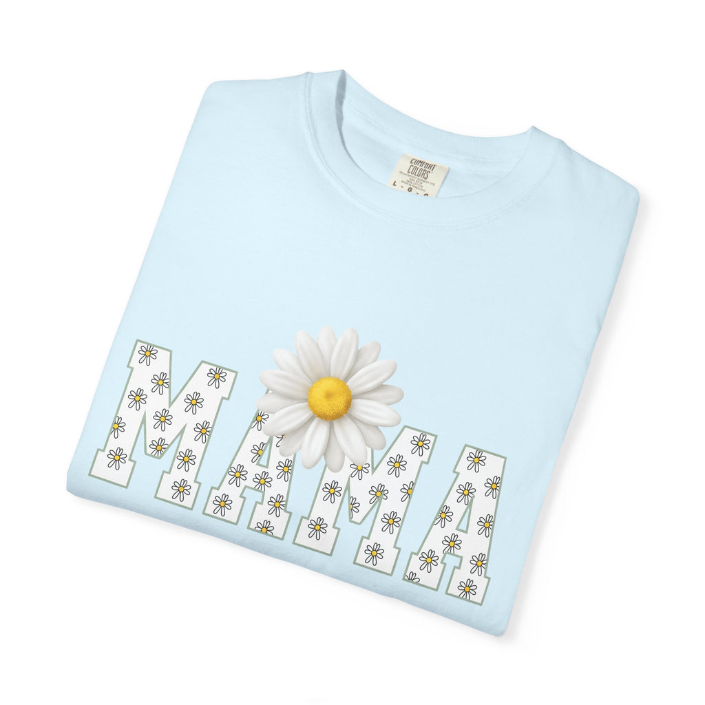 Daisy Flower Shirt Moms Floral Gift Women Bold Graphic Tee Marguerite T-Shirt Motherhood Fan Graphic Tshirt Floral Illustration Minimalist