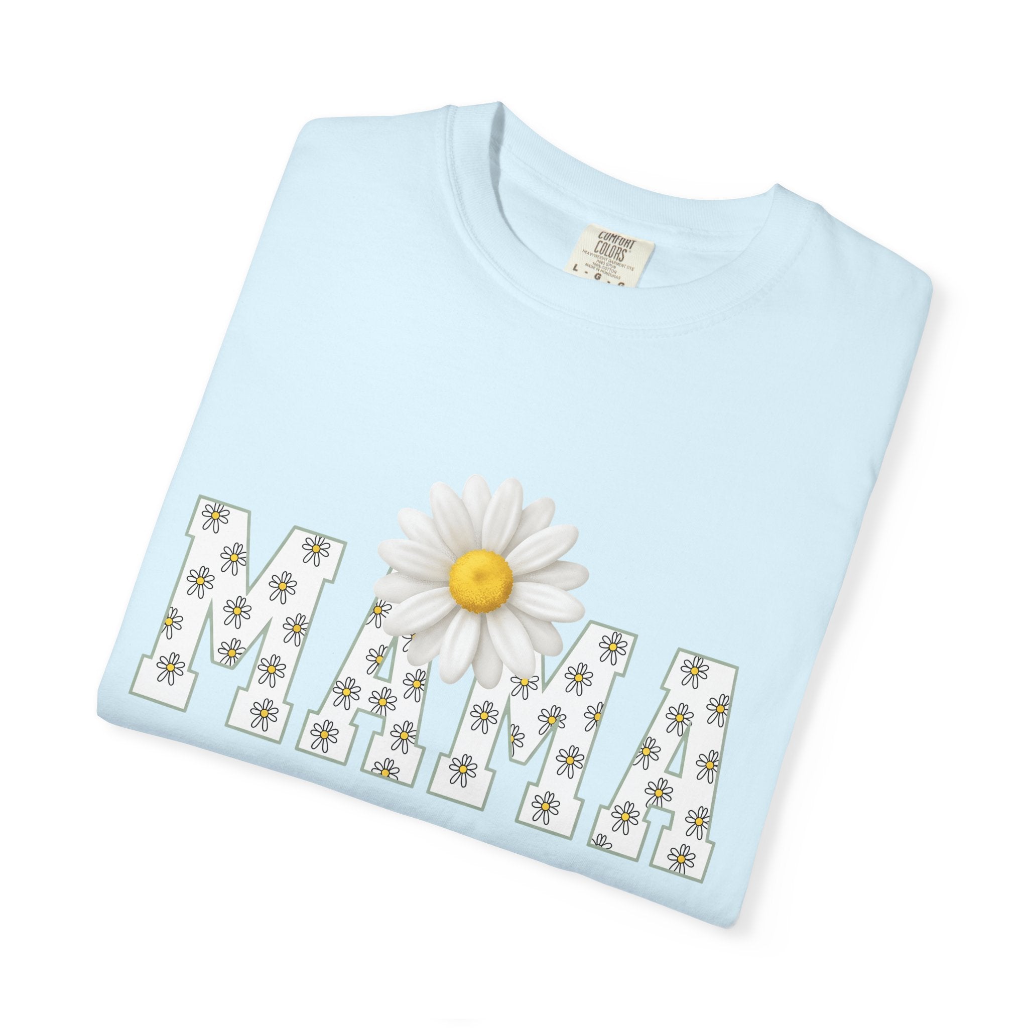 Daisy Flower Shirt Moms Floral Gift Women Bold Graphic Tee Marguerite T-Shirt Motherhood Fan Graphic Tshirt Floral Illustration Minimalist
