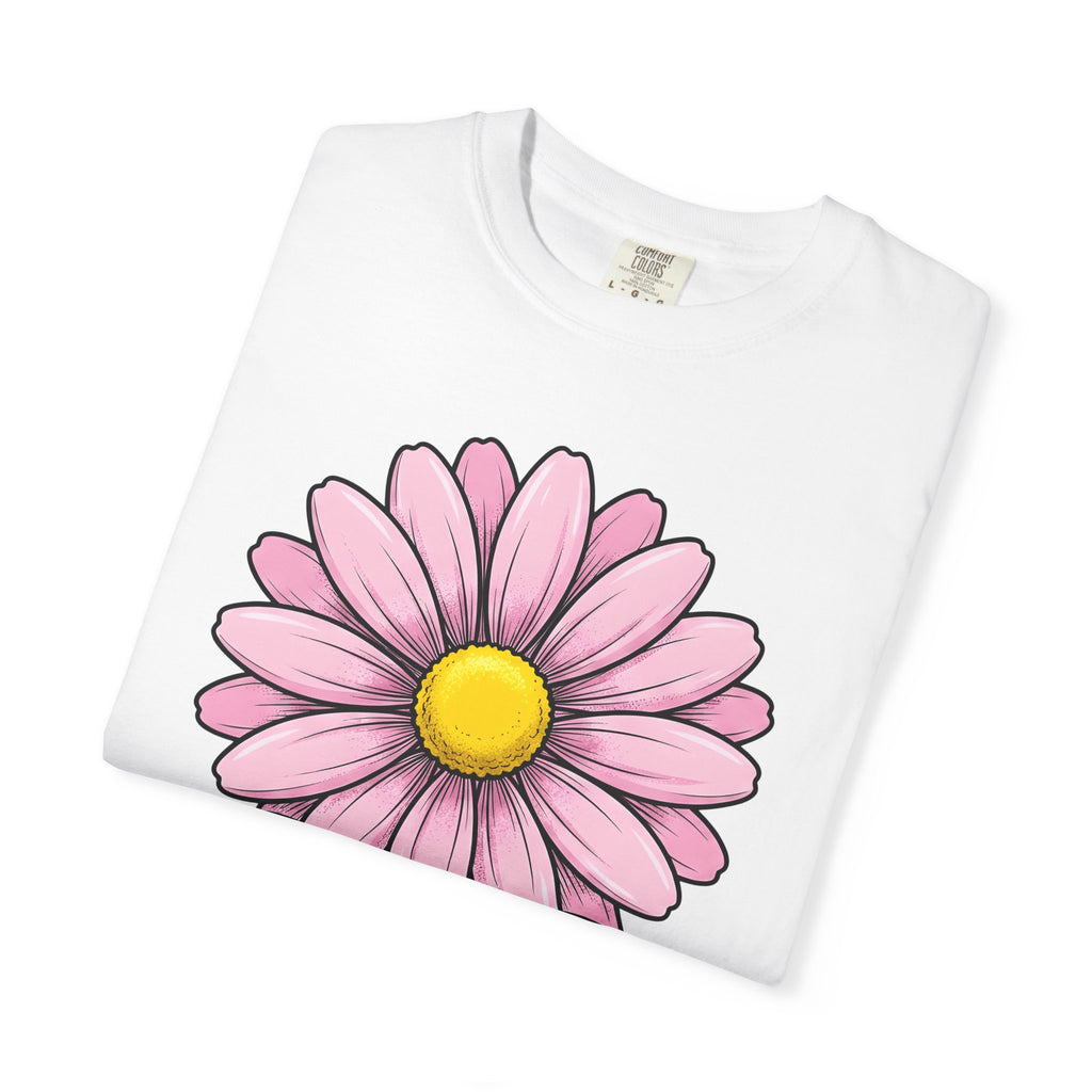 Daisy Bloom Shirt Easter Bouquet Gift Women Sketch Tee Flower T-Shirt Easter Fan Floral Tshirt Floral Graphic Retro Bow Tshirt