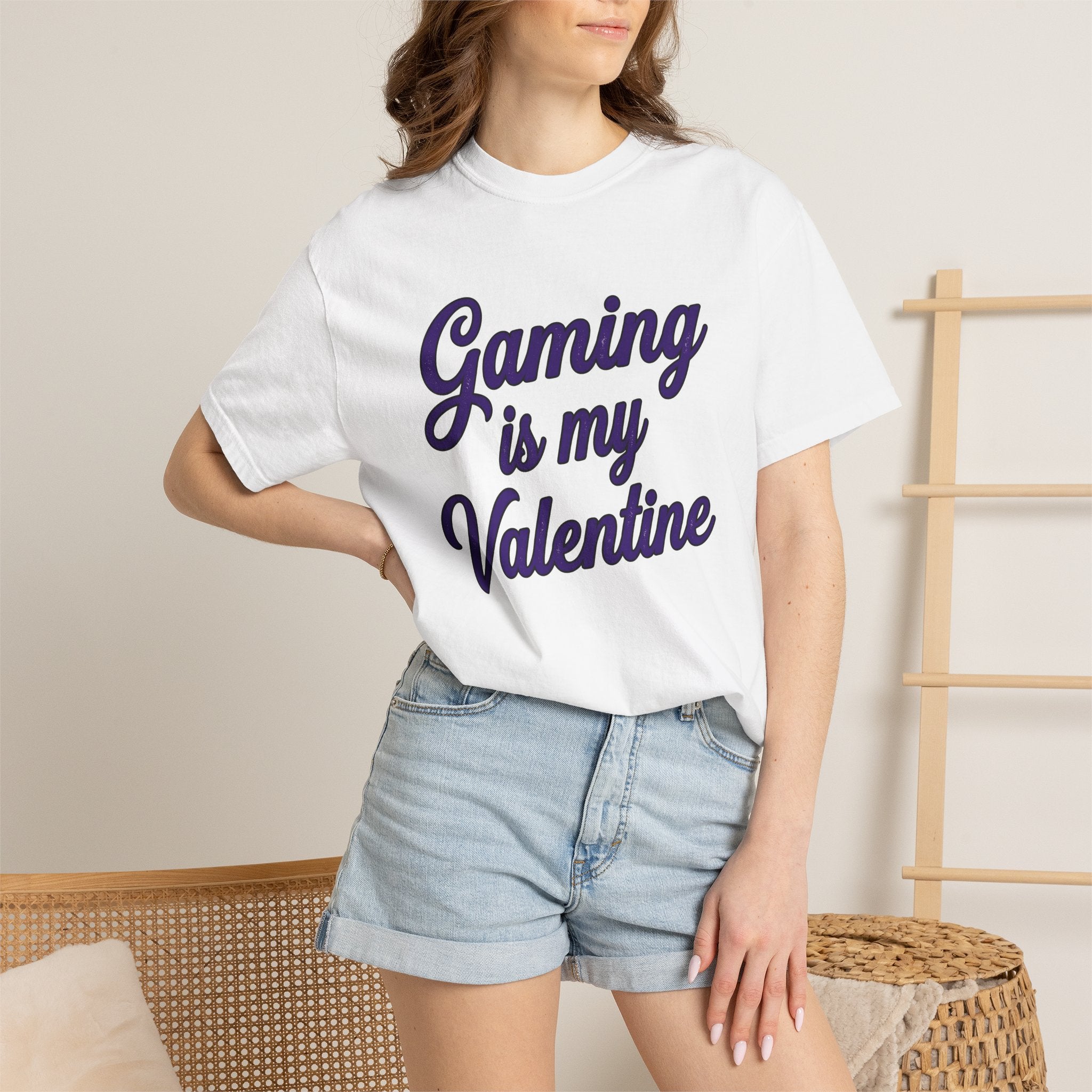 Gamer Quote Shirt Valentine's Day Sci-fi Gift Women Cartoon Tee Gaming T-Shirt Valentine Fan Comic Tshirt Futuristic Graphic Classic Gaming