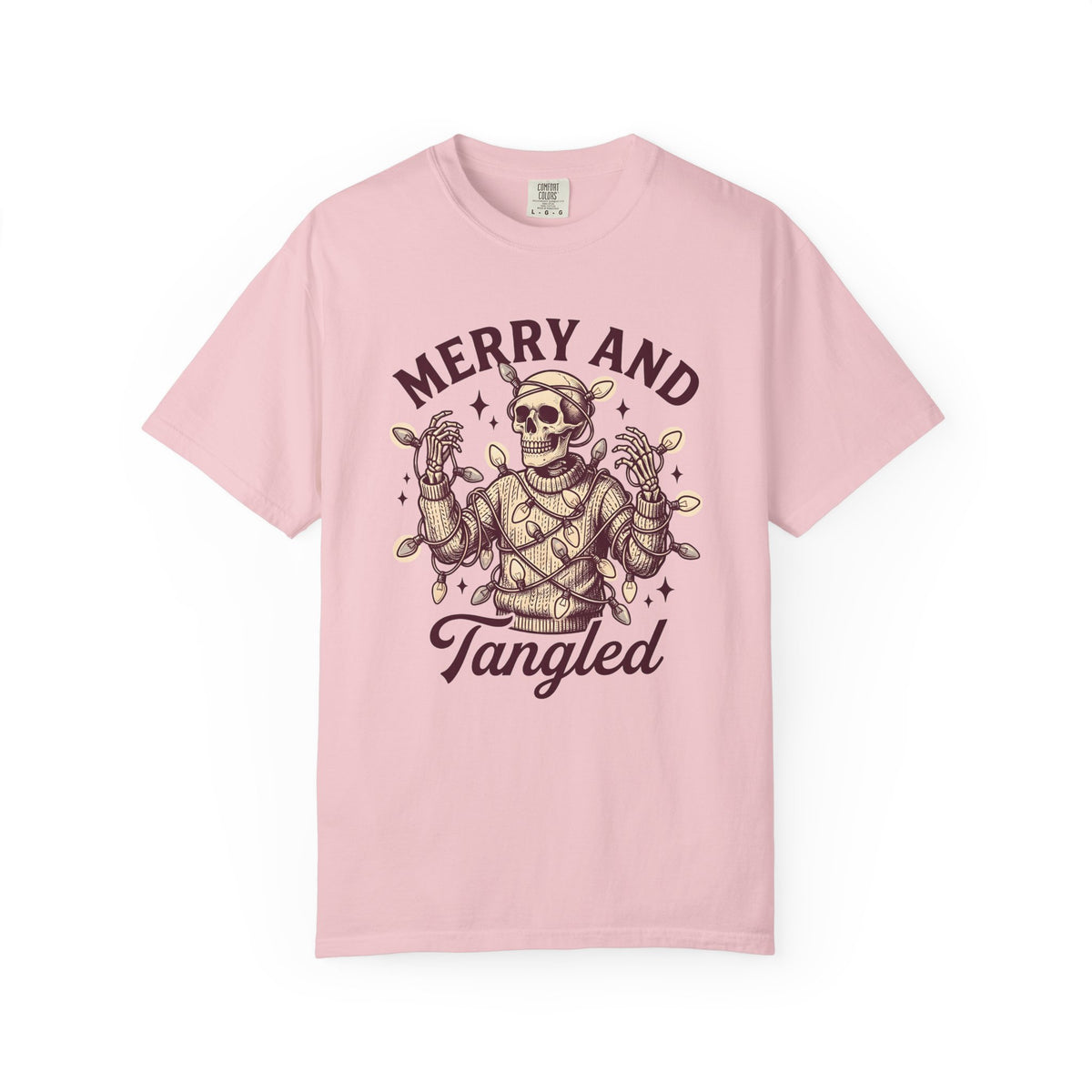 Skeleton Sweater Shirt Christmas Humor Unisex Gift Vintage Tee Knitwear T-Shirt