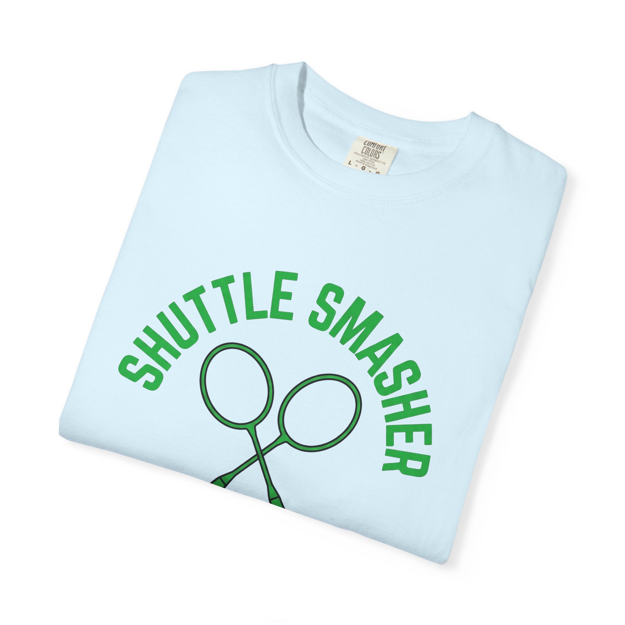 Badminton Rackets Shirt Badminton Team Gift Women Bold Tee Racquet T-Shirt Badminton Fan Graphic Tshirt Crew Graphic Minimalist Crossed