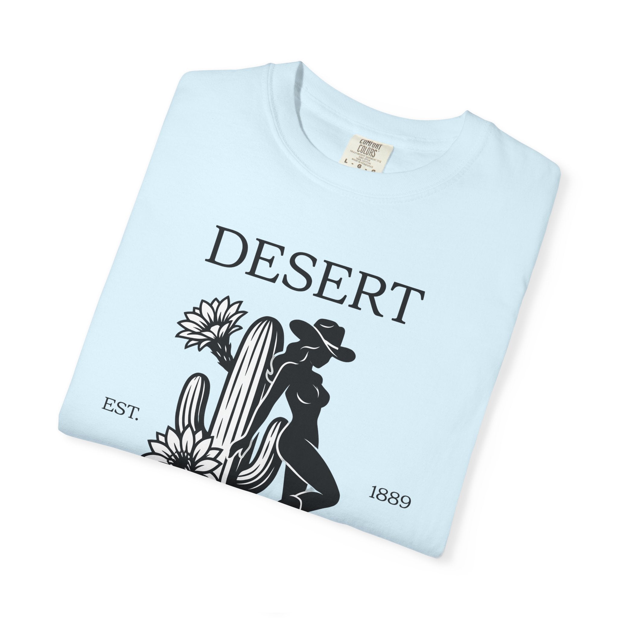 Cowgirl Cactus Shirt Cowgirl Desert Gift Women Western Tee Cactus T-Shirt Rodeo Fan Western Art Tshirt Southwestern Graphic Vintage Flower