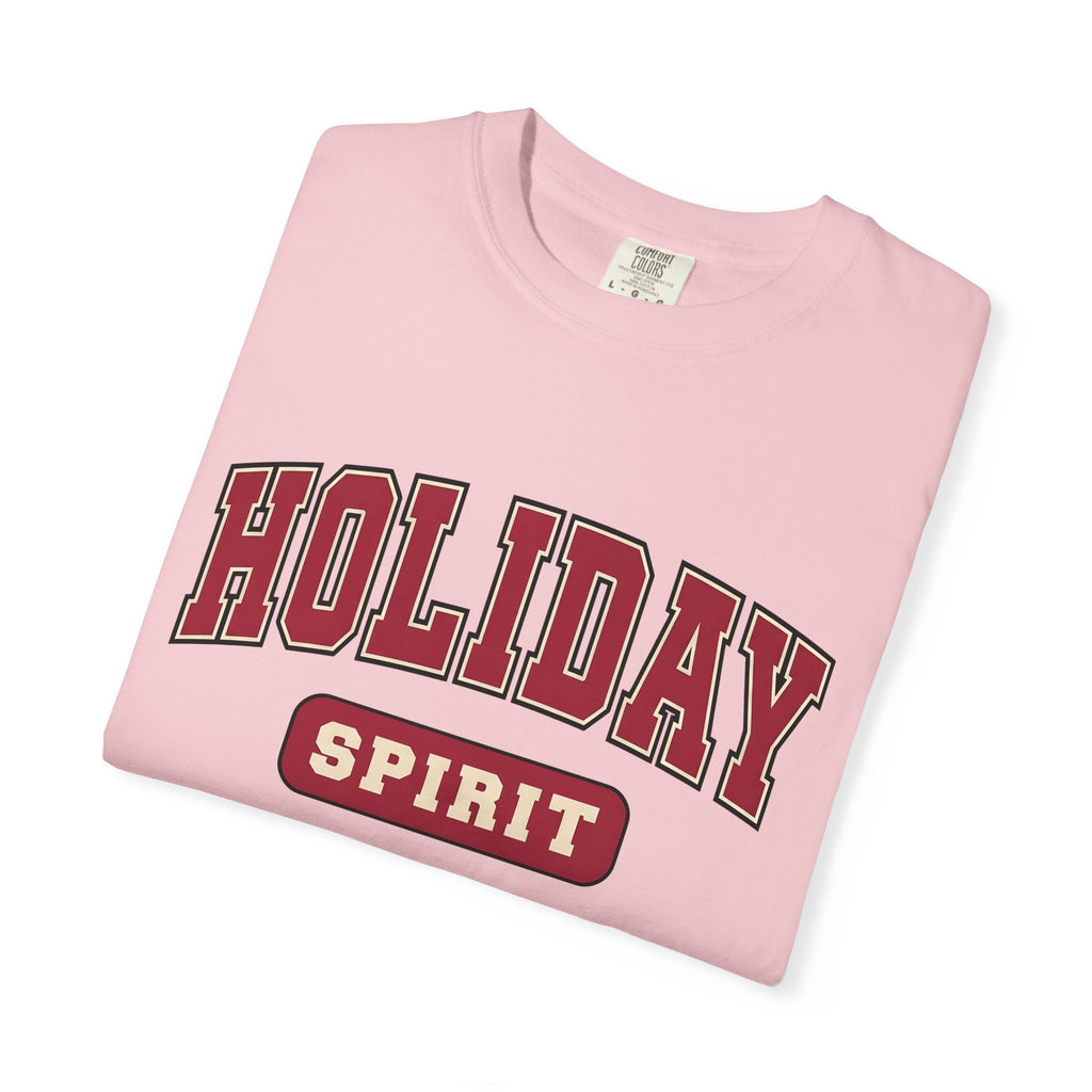 Varsity Font Shirt Holiday Celebration Gift Women Heavy Tee Alphabet T-Shirt Party Fan Typography Tshirt Party Graphic Classic Streamer