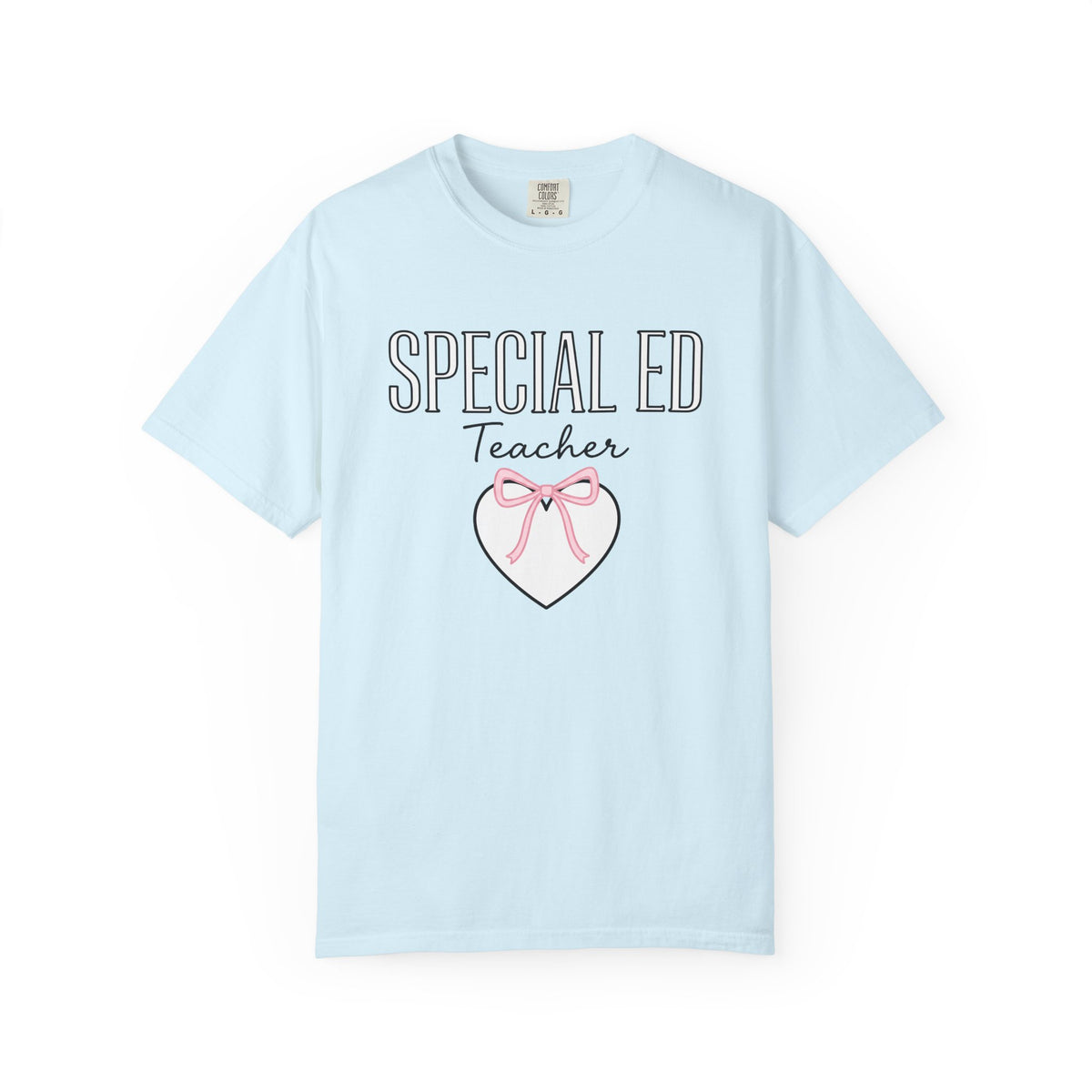 Love Ribbon Shirt Teacher Thanks Unisex Gift Lovable Tee Bow T-Shirt Educator