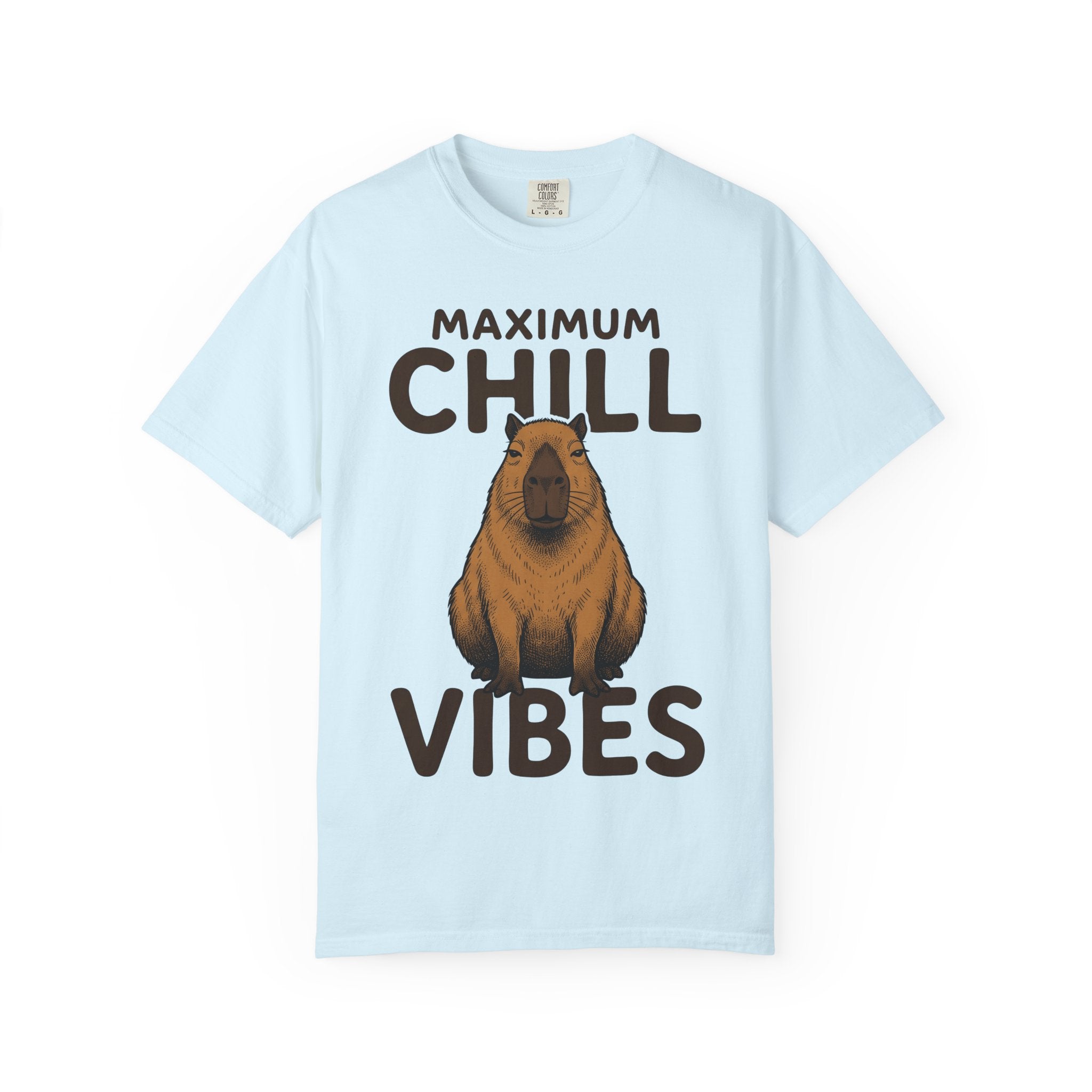 Capybara Shirt Cottagecore Fauna Gift Women Cartoon Tee Rodent T-Shirt Homesteader Fan Comic Tshirt Wildlife Graphic Rustic Beast Tshirt
