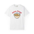 Miso Soup Dish Shirt Funny Meals Gift Women Graphic Tee Soup T-Shirt Humor Fan Illustrated Design Food Graphic Tshirt Contemporary Tofu