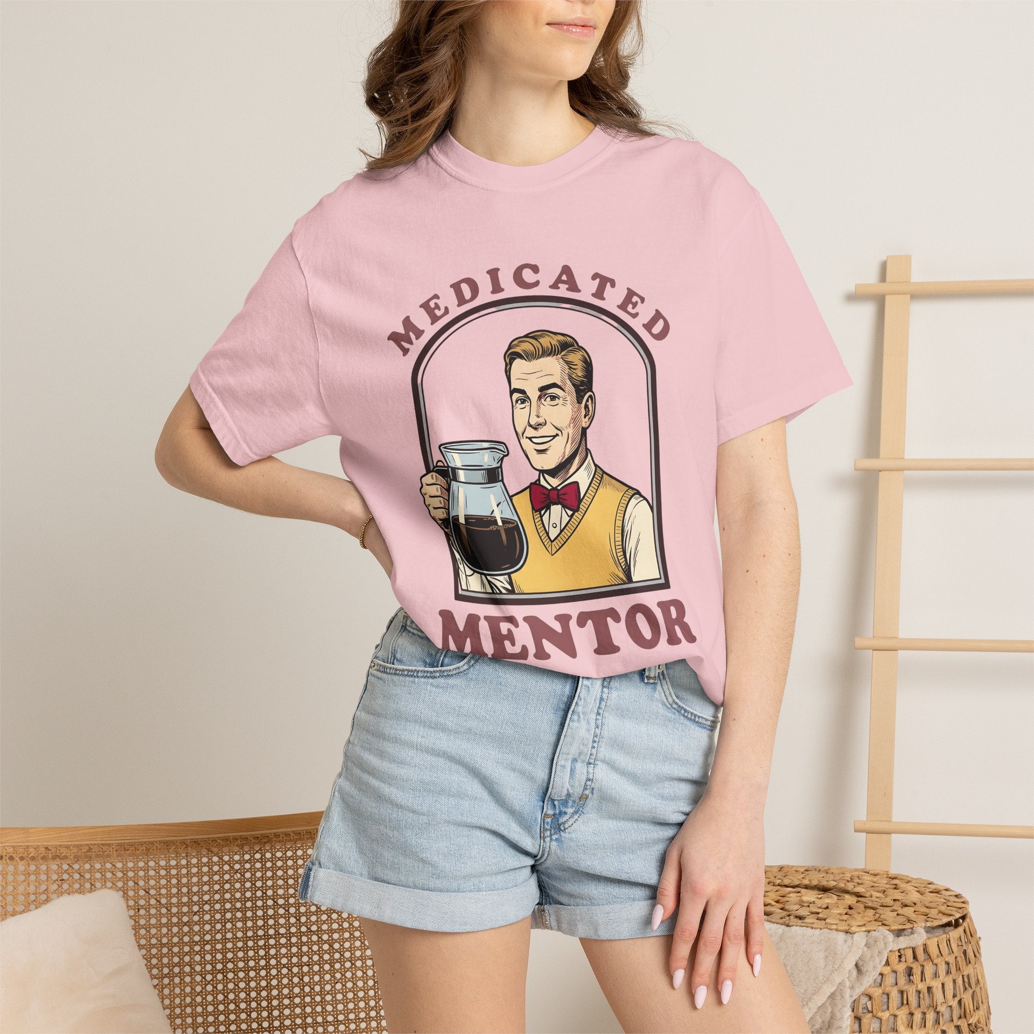 Gentleman Coffee Pot Shirt Teachers Mocha Gift Women Sketch Tee Coffee Maker T-Shirt Educator Enthusiast Drawing Design Line Art Tie Tshirt