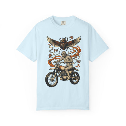 Bandage Rider Shirt Halloween Horror Gift Women Old School Tee Biker T-Shirt Spooky Fan Grunge Tshirt Horror Graphic Classic Scarabee Tshirt