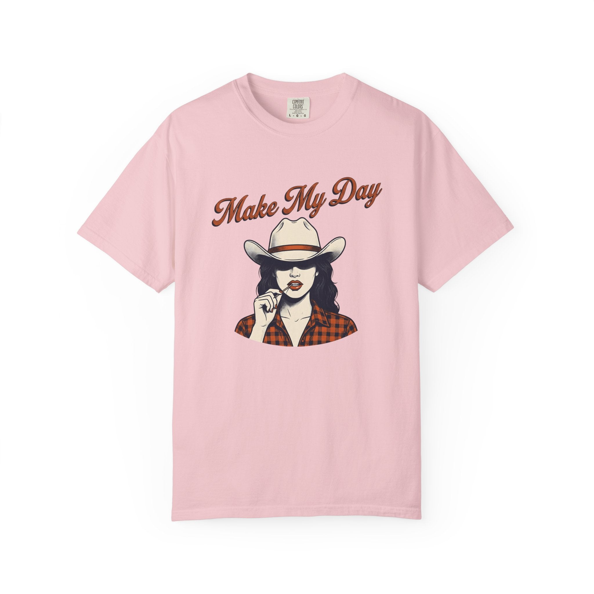 Cowgirl Print Shirt Cowgirl Cowboy Gift Women Distressed Tee Western Tee Rodeo Fan Vintage Tshirt Cowboy Graphic Classic Western Hat Tshirt