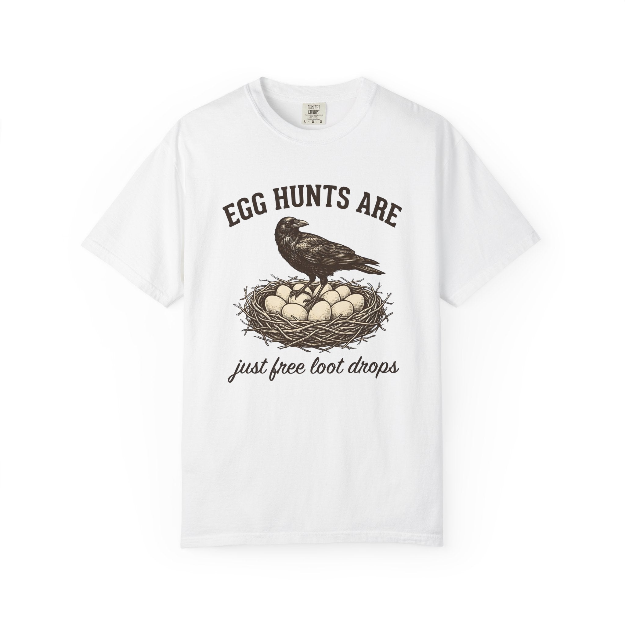 Blackbird Nest Shirt Easter Satire Gift Women Nostalgic Tee Nesting Box T-Shirt Easter Fan Vintage Tshirt Parody Graphic Pencil Art Clutch