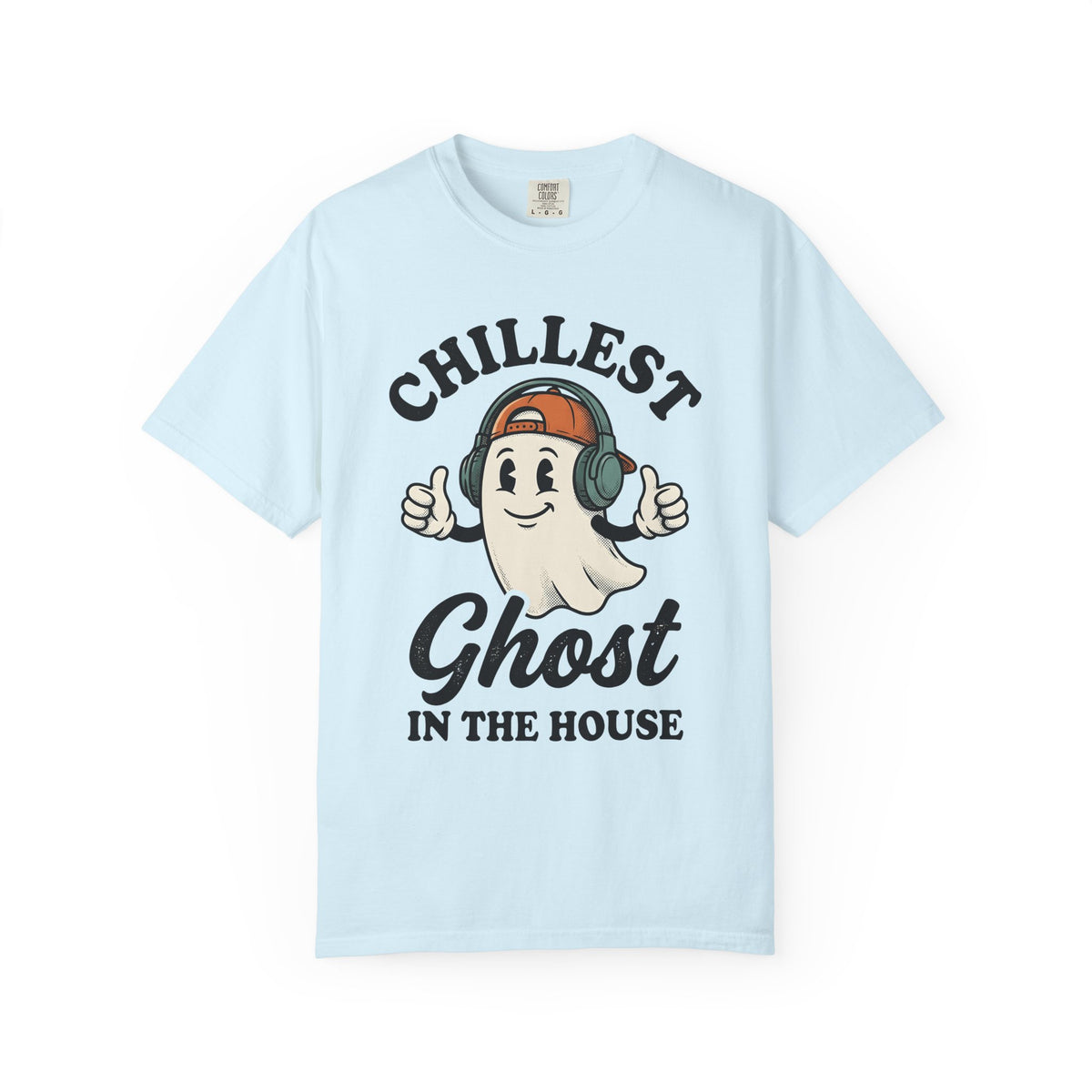 Ghost Clipart Shirt Halloween Joke Unisex Gift Retro Tee Specter T-Shirt Horror