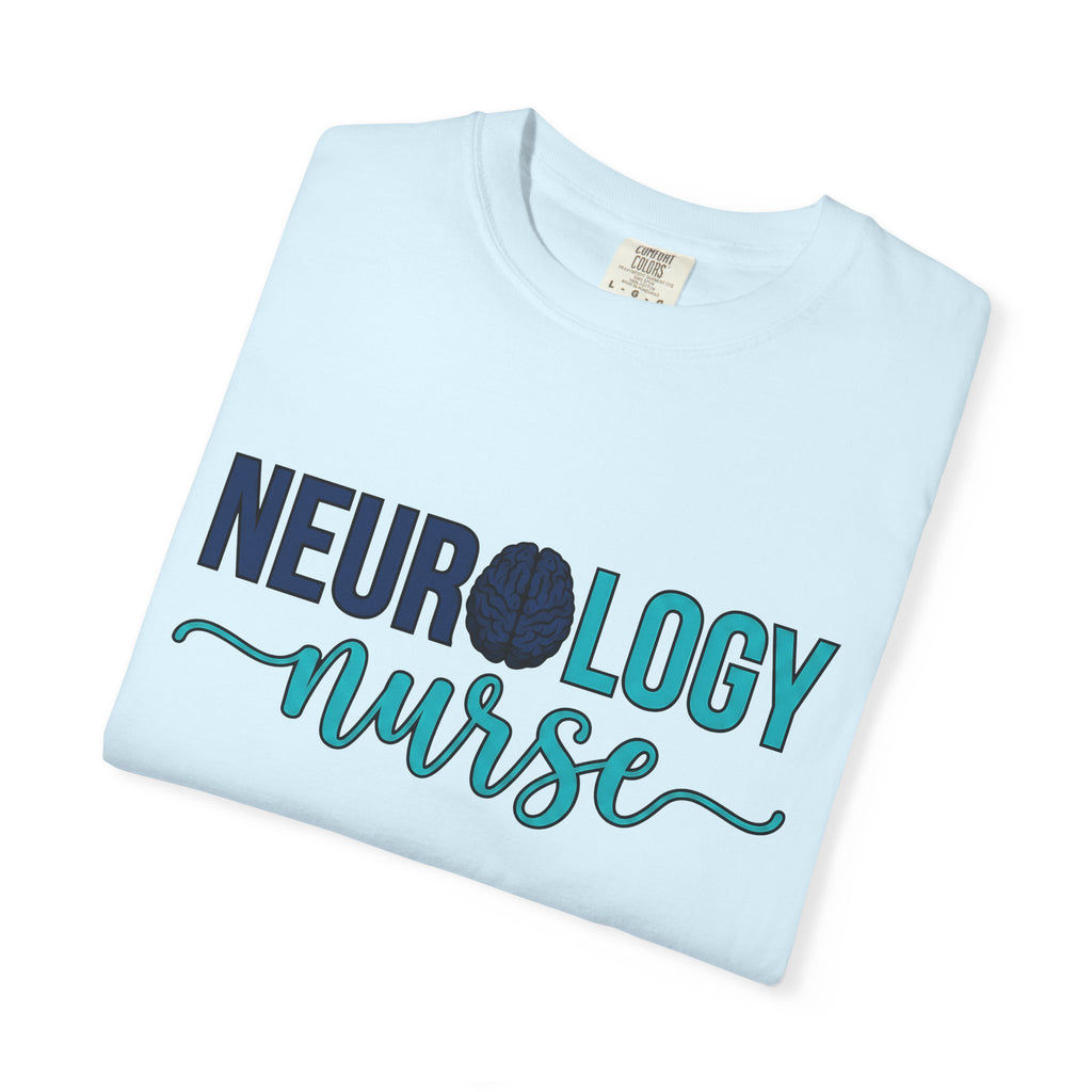 Brain Art Shirt Nurse Hospital Gift Women Heavy Tee Cerebral Art T-Shirt Nursing Enthusiast Graphic Design Medical Graphic Clean Calligraphy