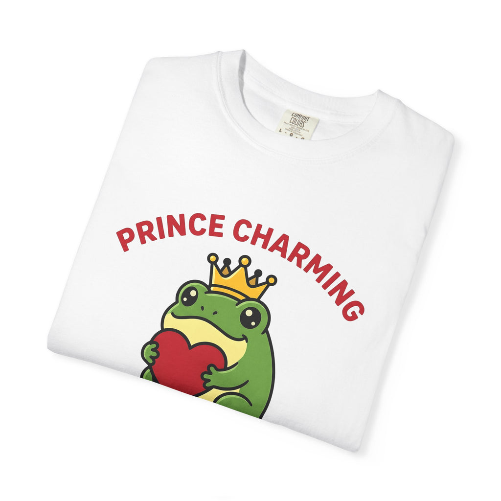 Frog Crown Shirt St. Valentine's Day Creature Gift Women Kawaii Tee Toad T-Shirt Valentine Fan Cute Tshirt Animal Graphic Animated Heart