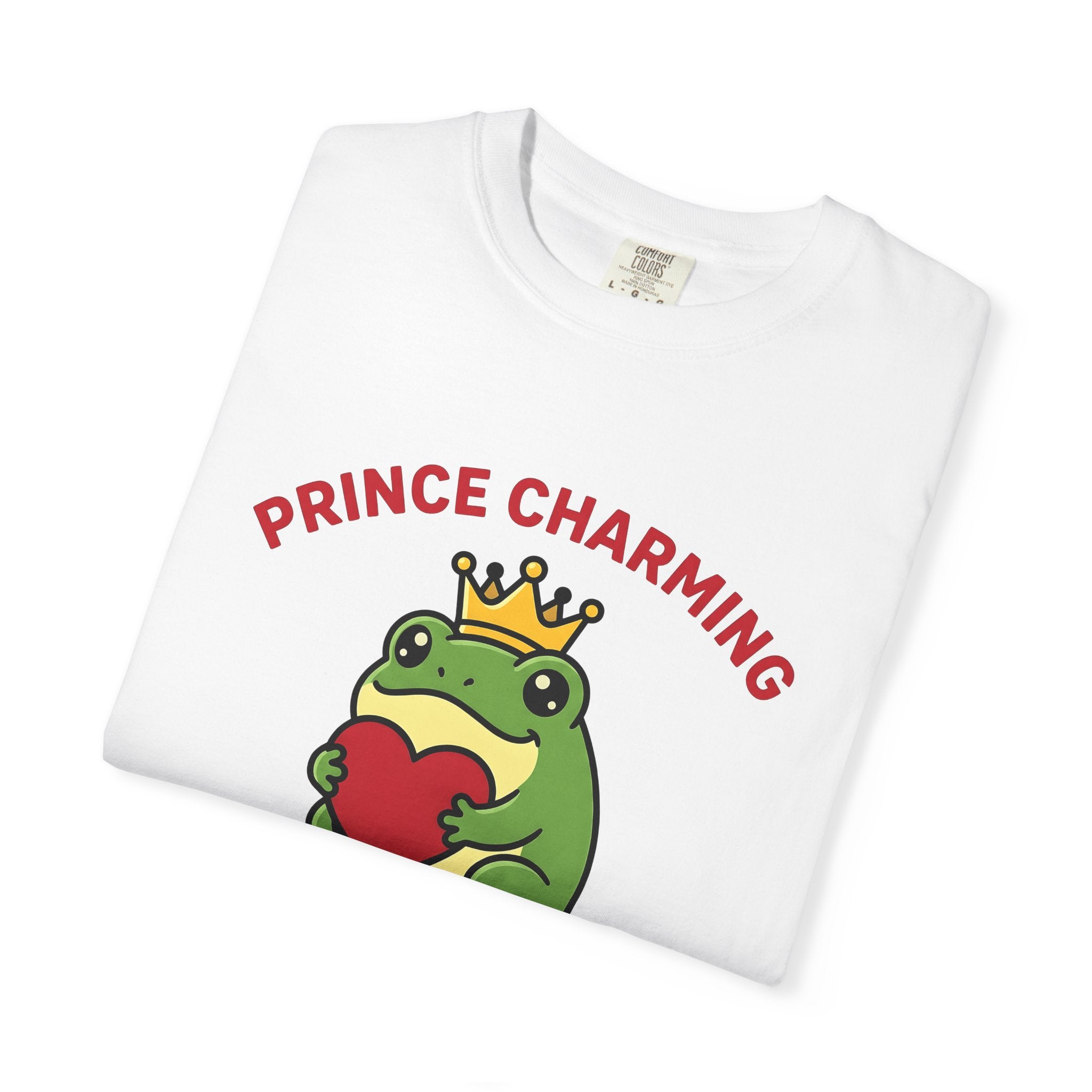 Frog Crown Shirt St. Valentine's Day Creature Gift Women Kawaii Tee Toad T-Shirt Valentine Fan Cute Tshirt Animal Graphic Animated Heart